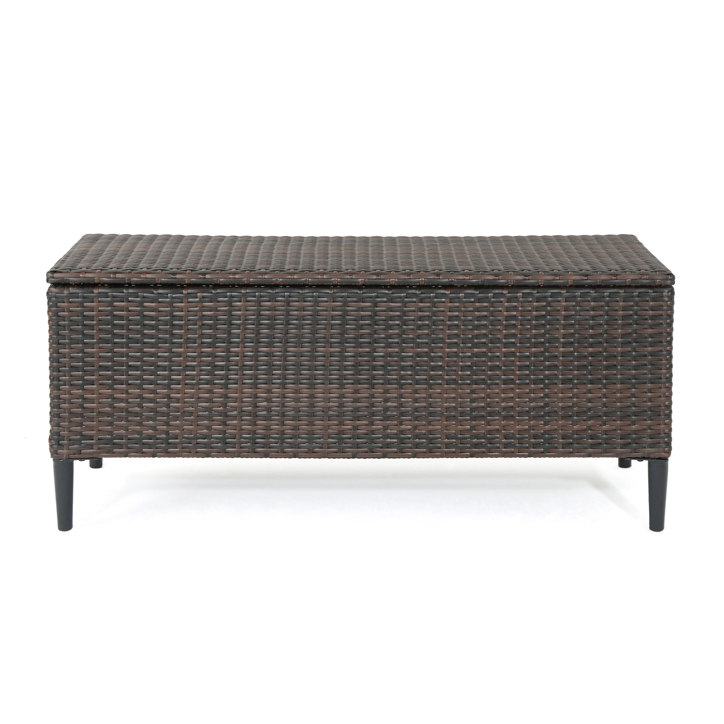 Irene Outdoor Wicker Storage Chest - furnishings