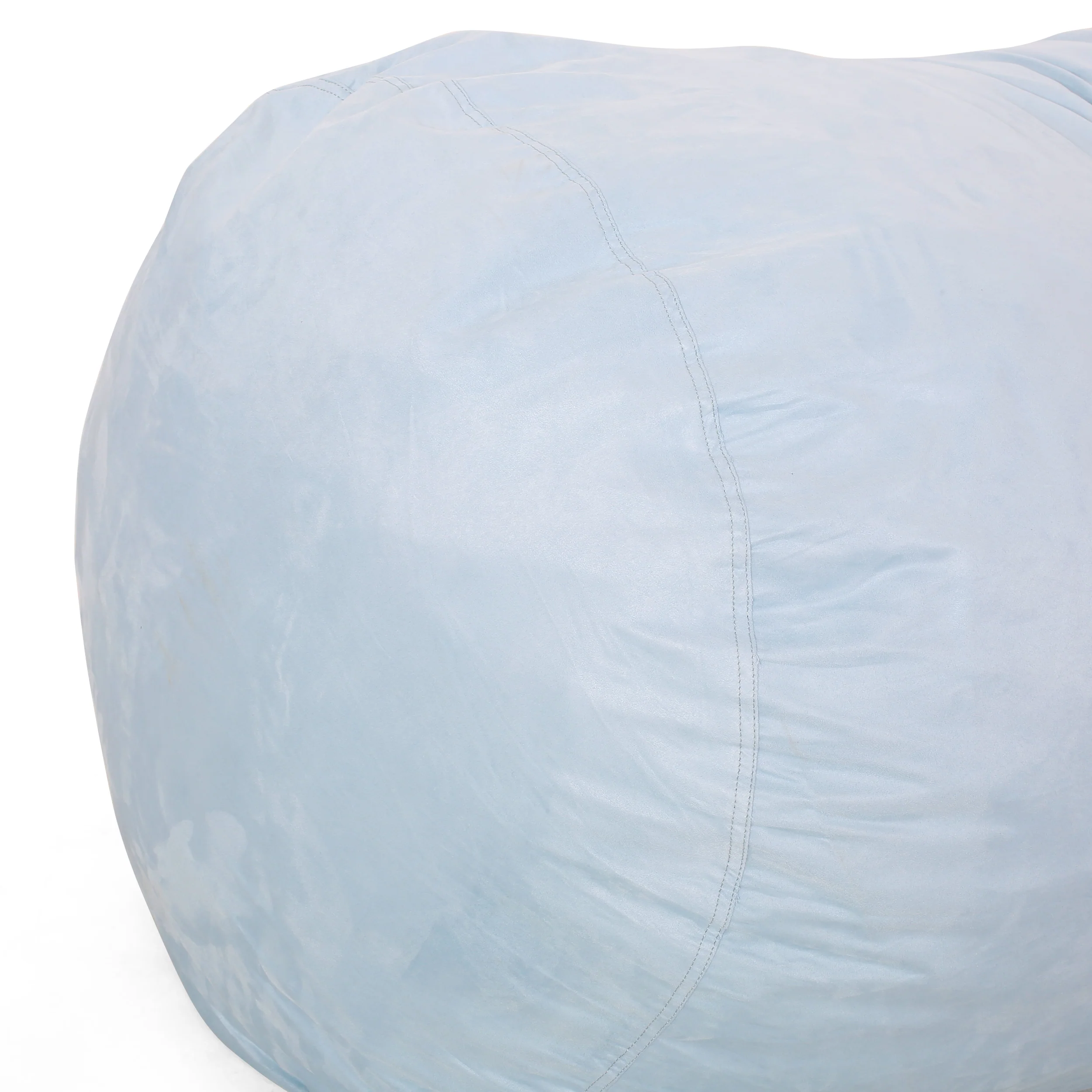Tucker Modern 8 Foot Microfiber Pastel Bean Bag - furnishings