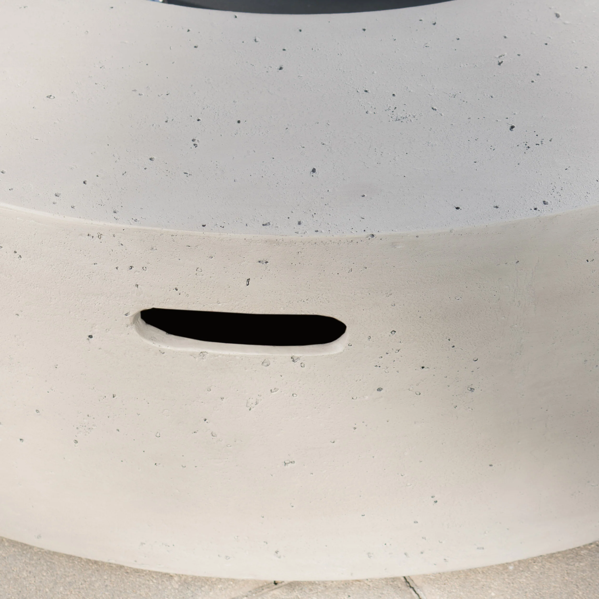 Hearth Outdoor 50,000 BTU Lightweight Concrete Circular Fire Pit (No Tank Holder) - furnishings