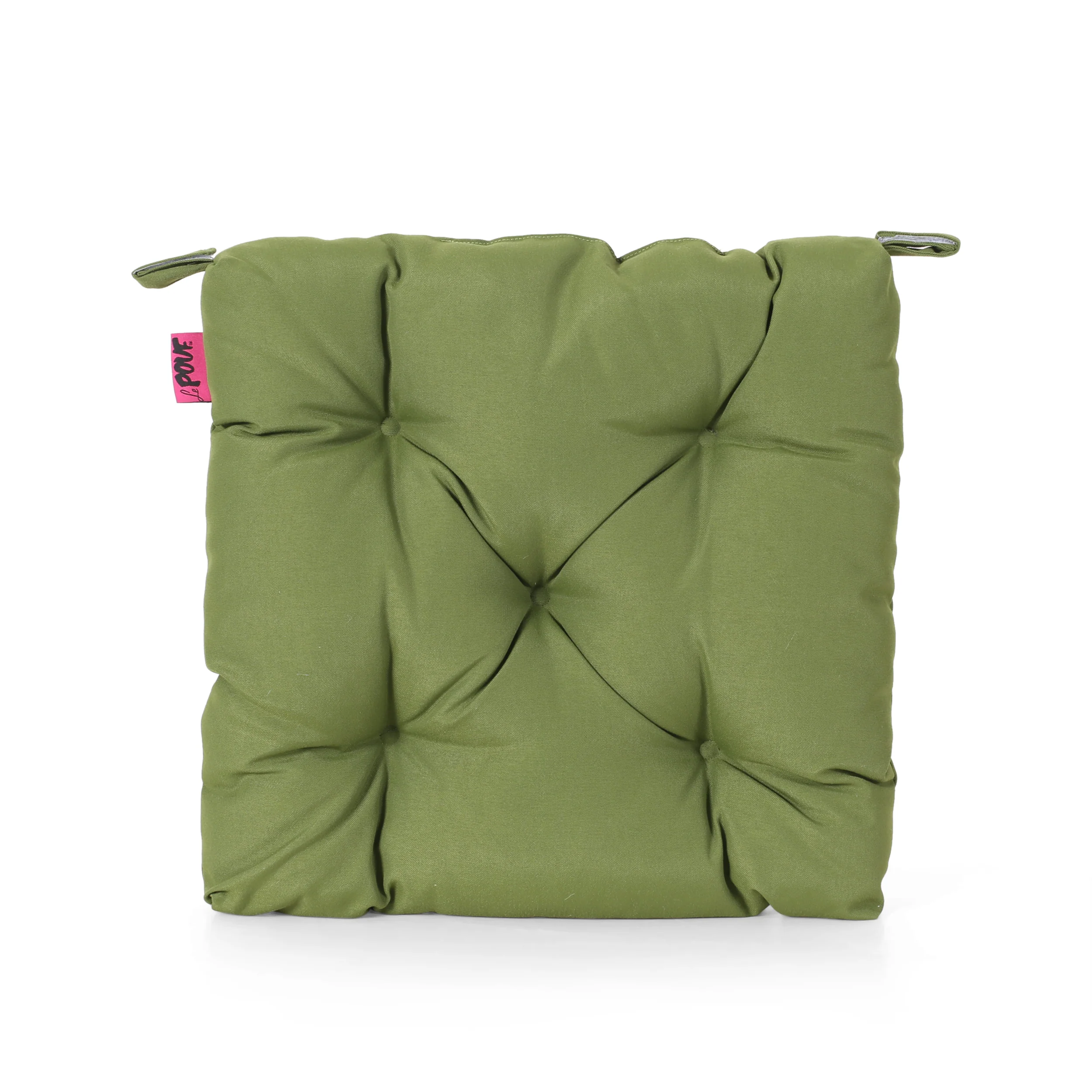 Selina Outdoor Fabric Classic Tufted Chair Cushion - furnishings