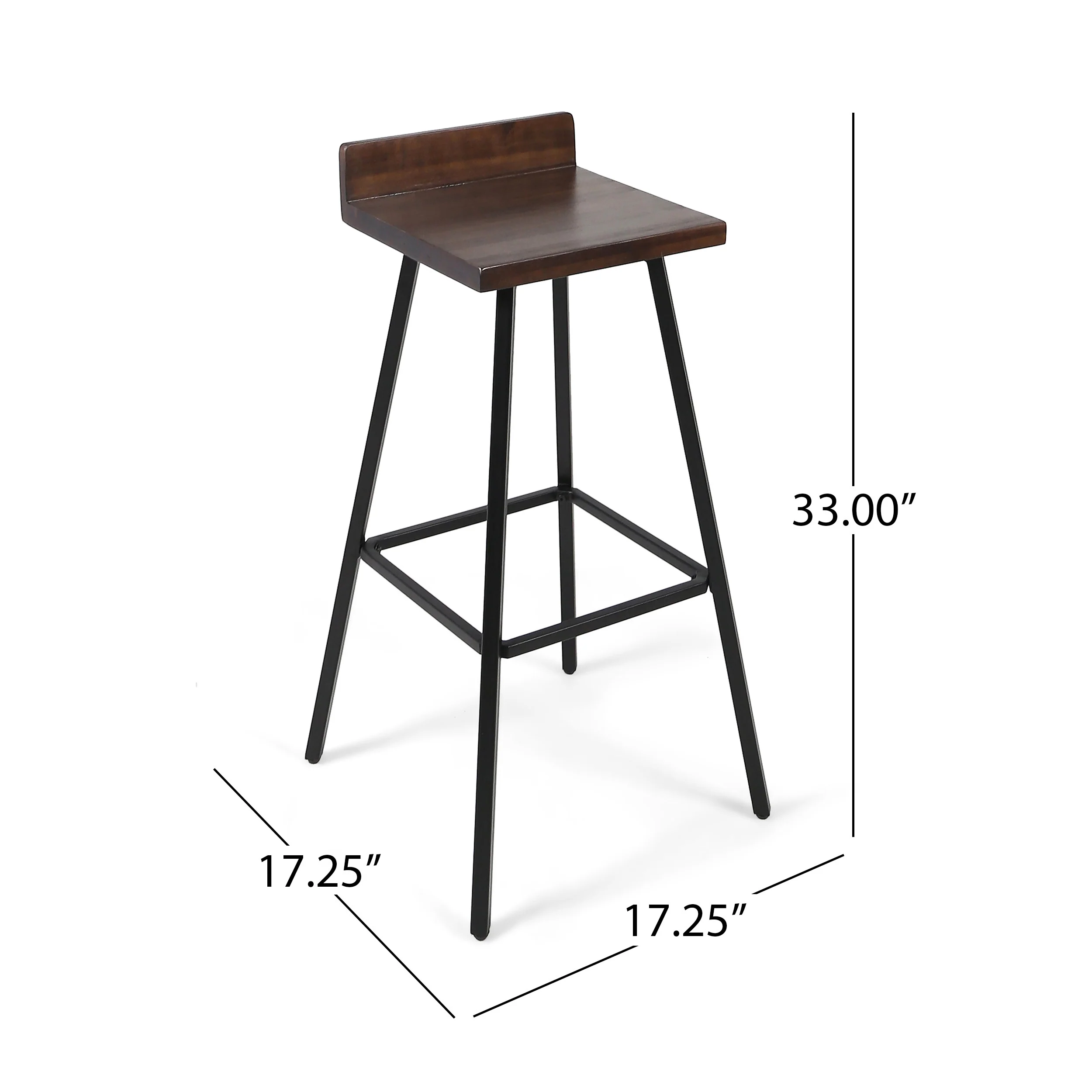 Hazel Indoor Bar Stools, Modern, Contemporary (Set of 2) - furnishings