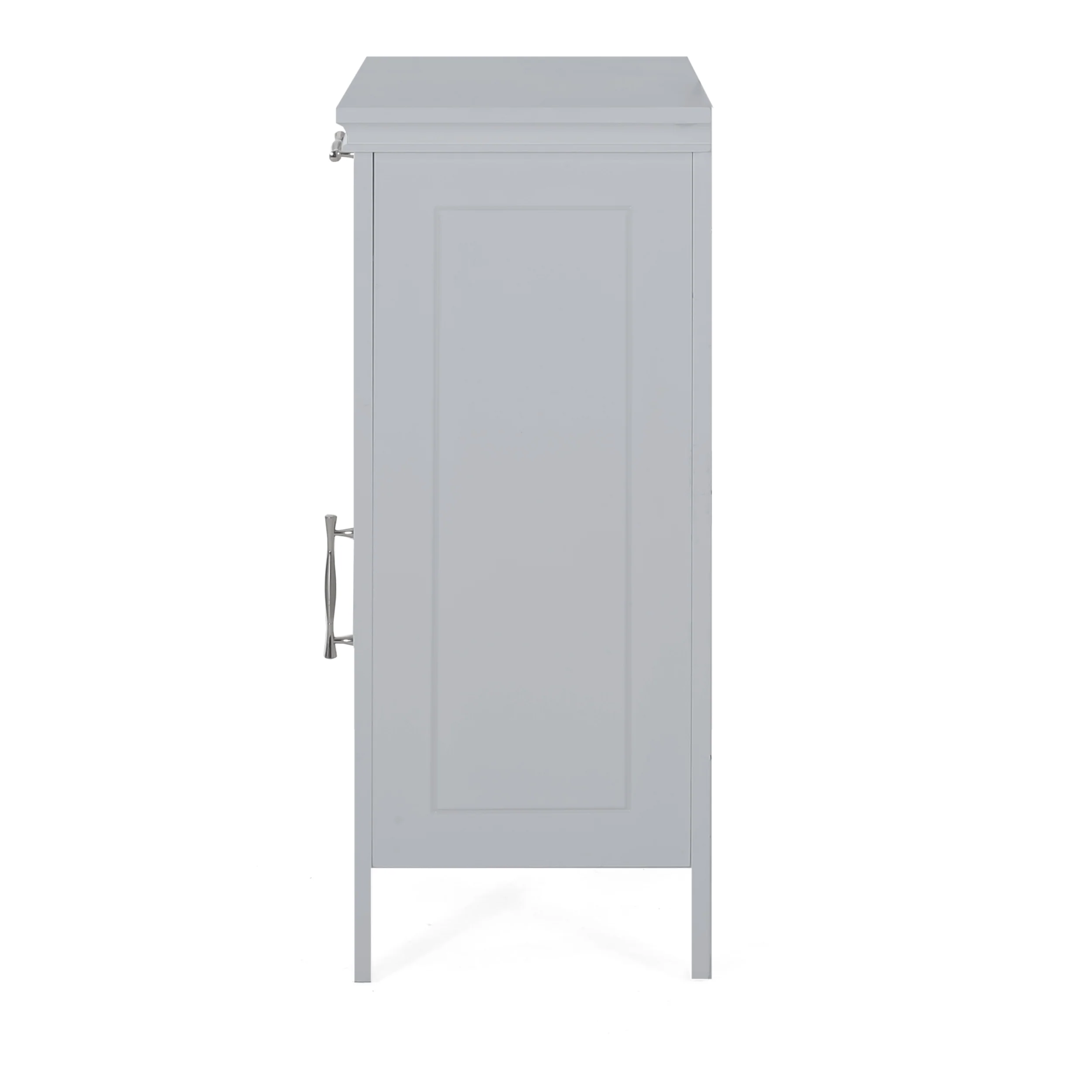 Meader Modern Bathroom Floor Storage Cabinet with Drawer - furnishings