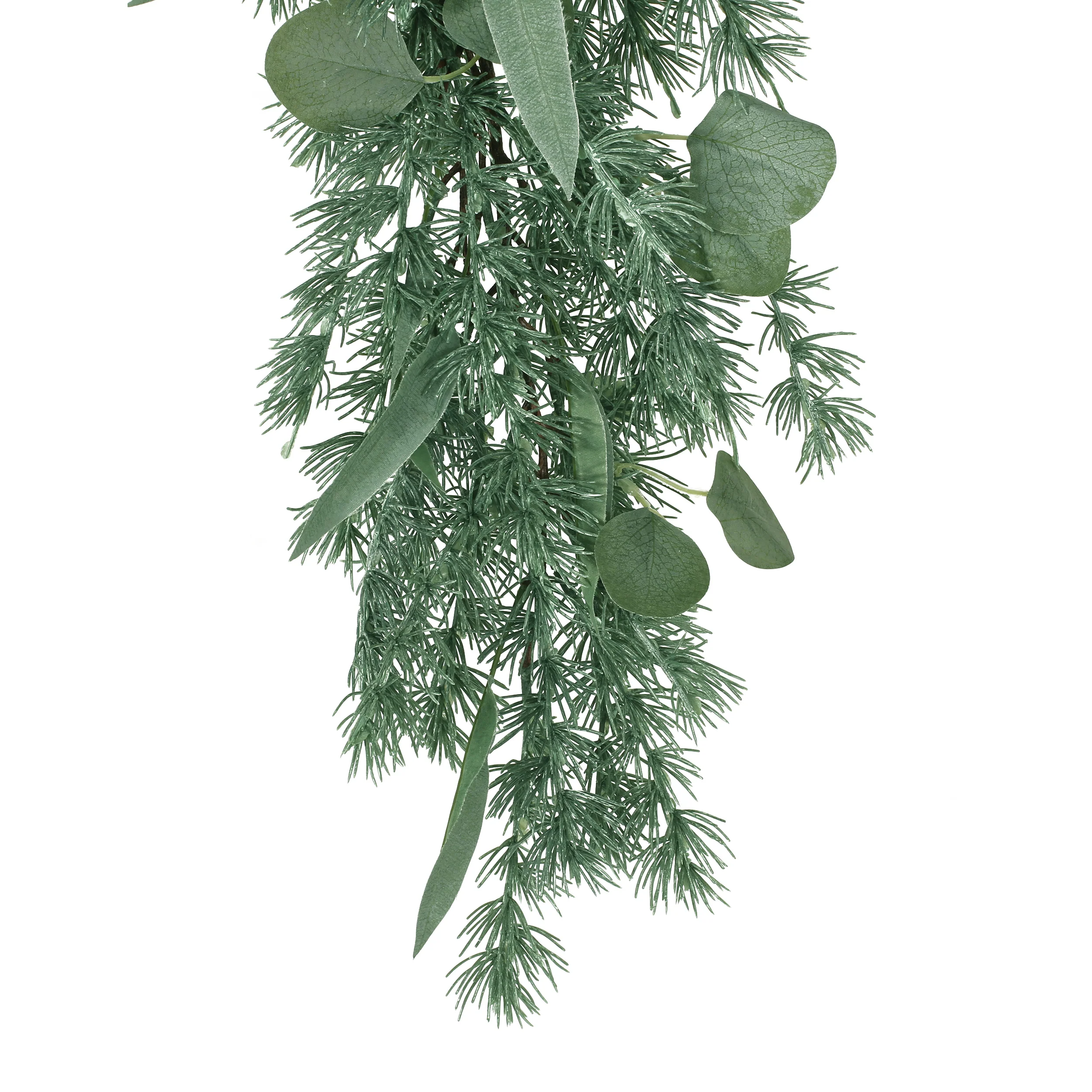 Parandes 5.5-Foot Pine Artificial Garland with Ornaments, Green - furnishings