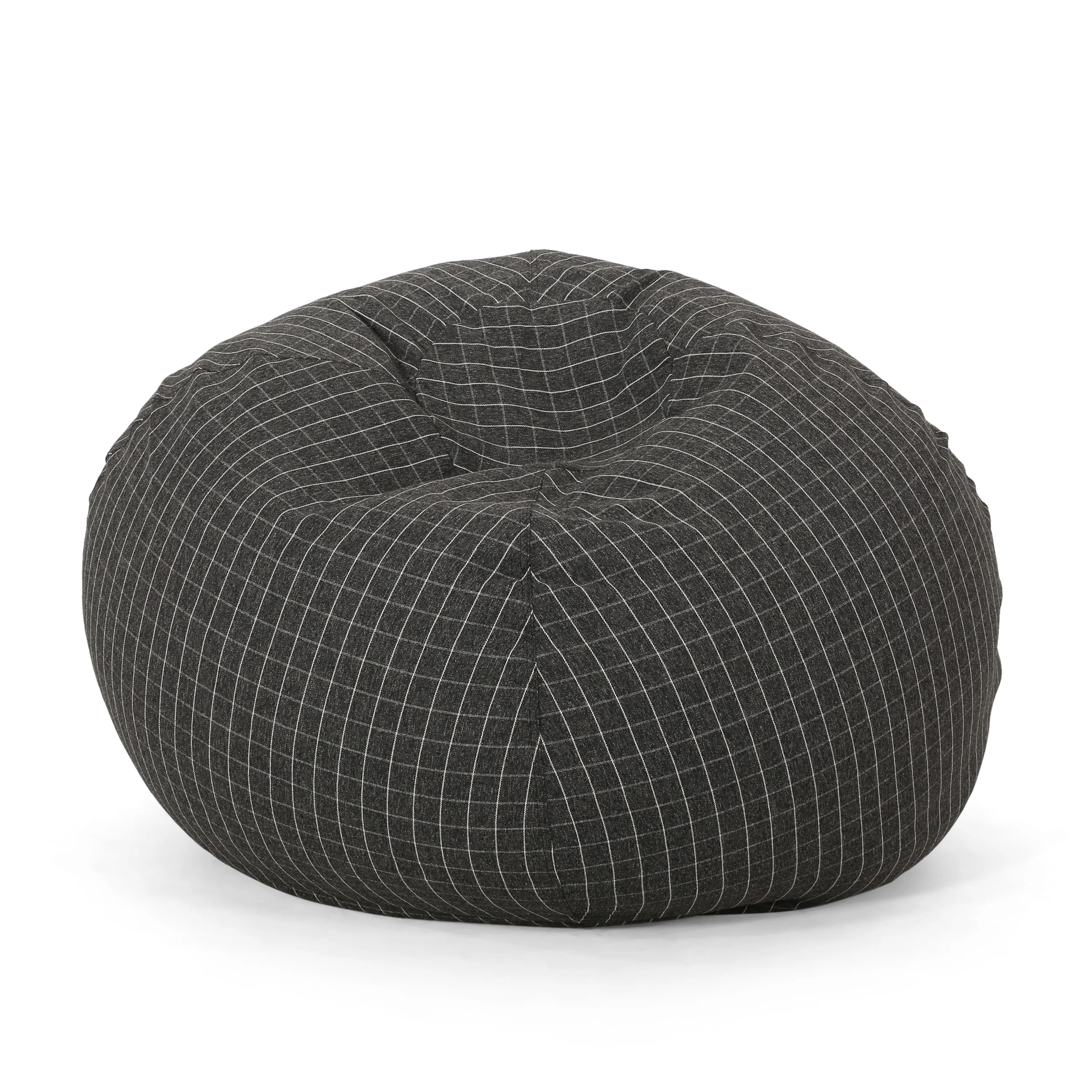 Magnolia Modern 5 Foot Checkered Bean Bag - furnishings