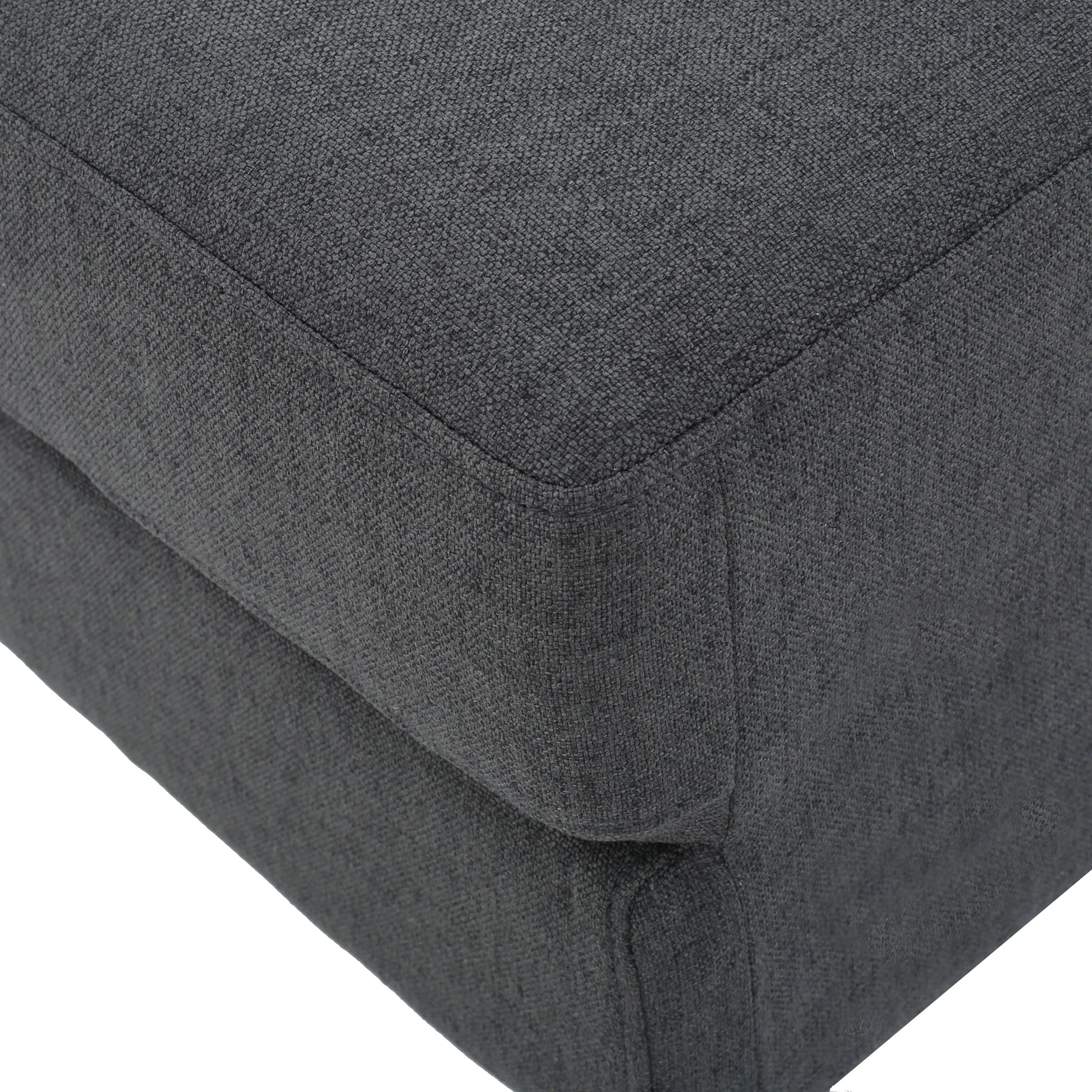 Bridger Fabric Sectional Couch with Storage Ottoman - furnishings