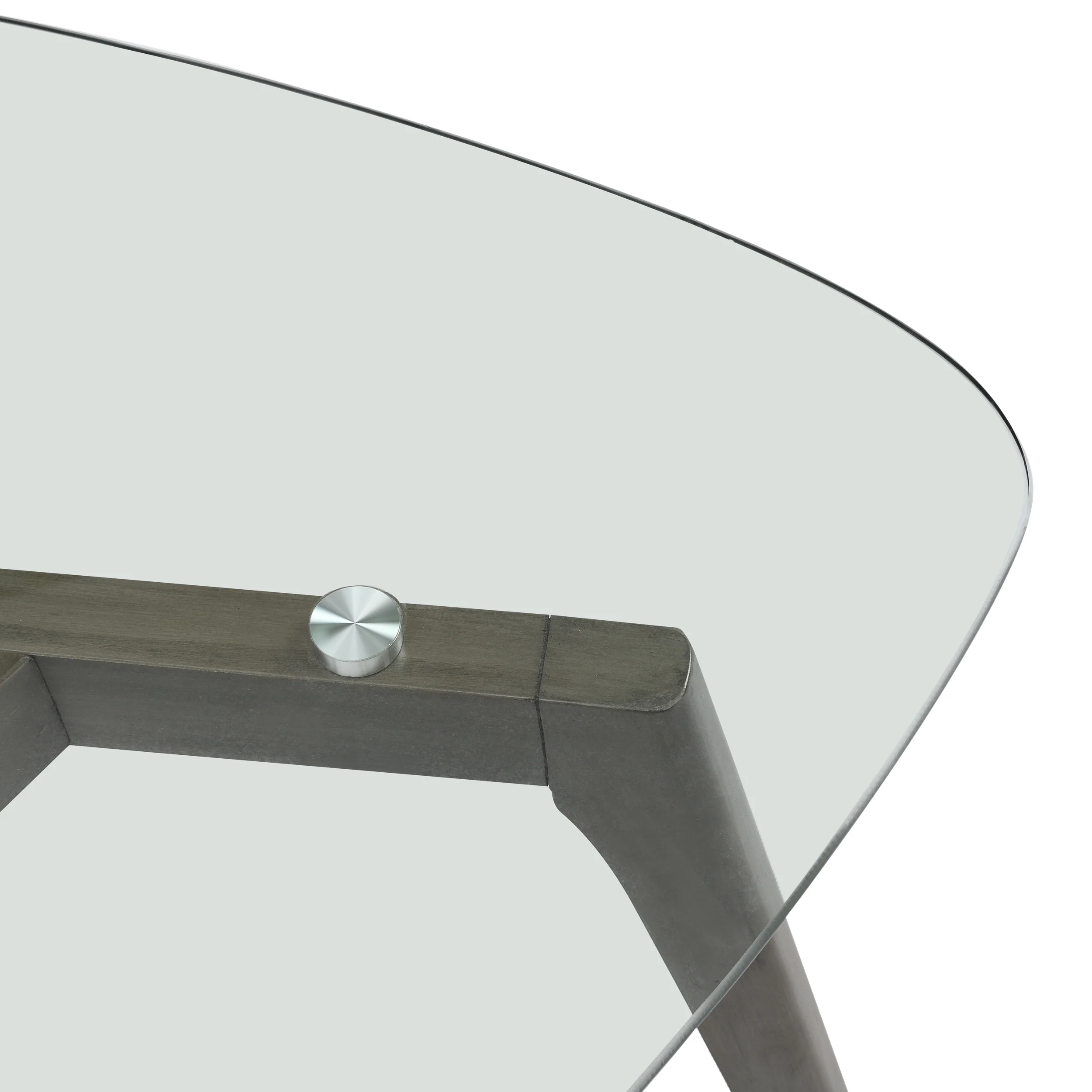 Mosier Mid-Century Modern Coffee Table with Glass Top - furnishings
