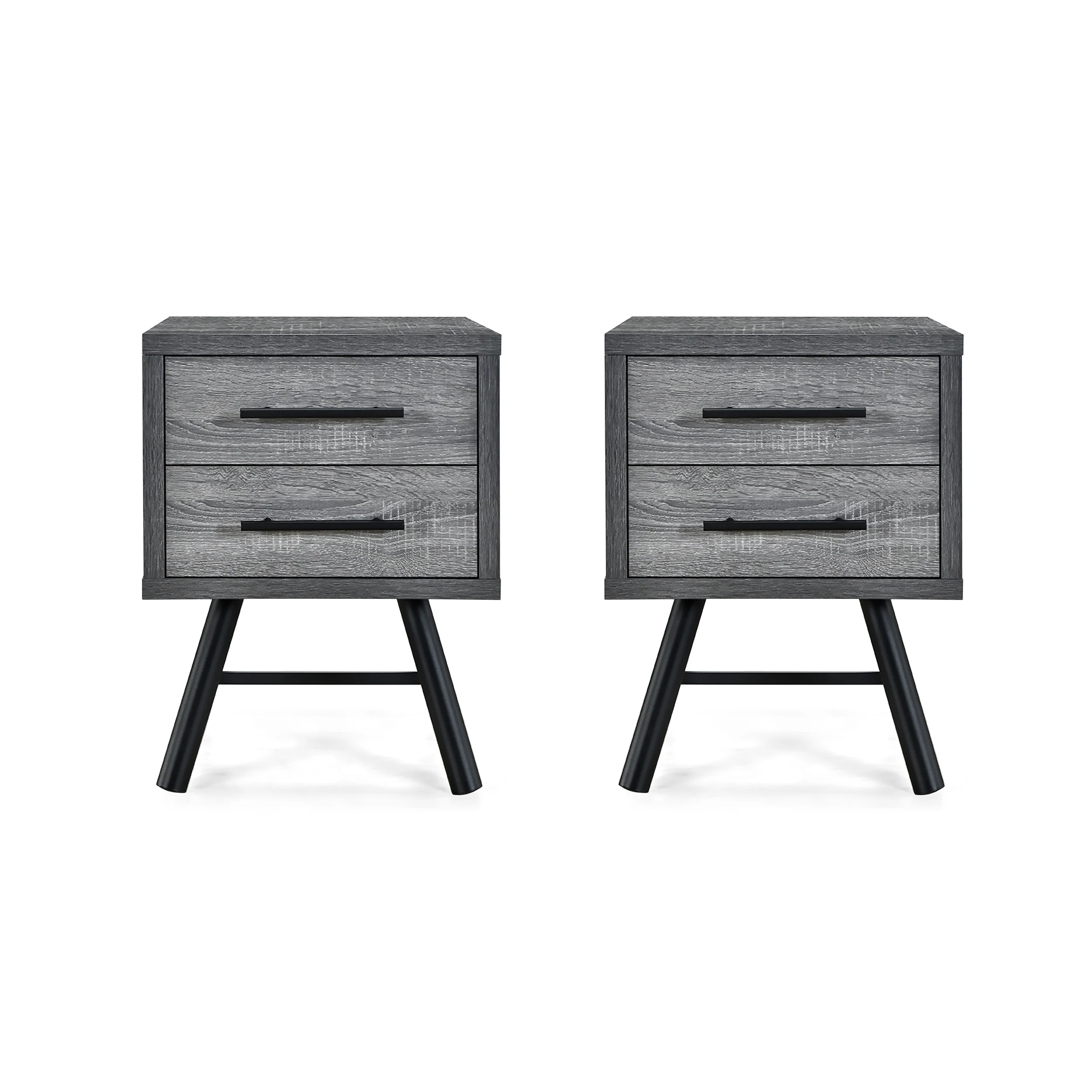 Amariana Mid-Century Modern Nightstands (Set of 2) - furnishings