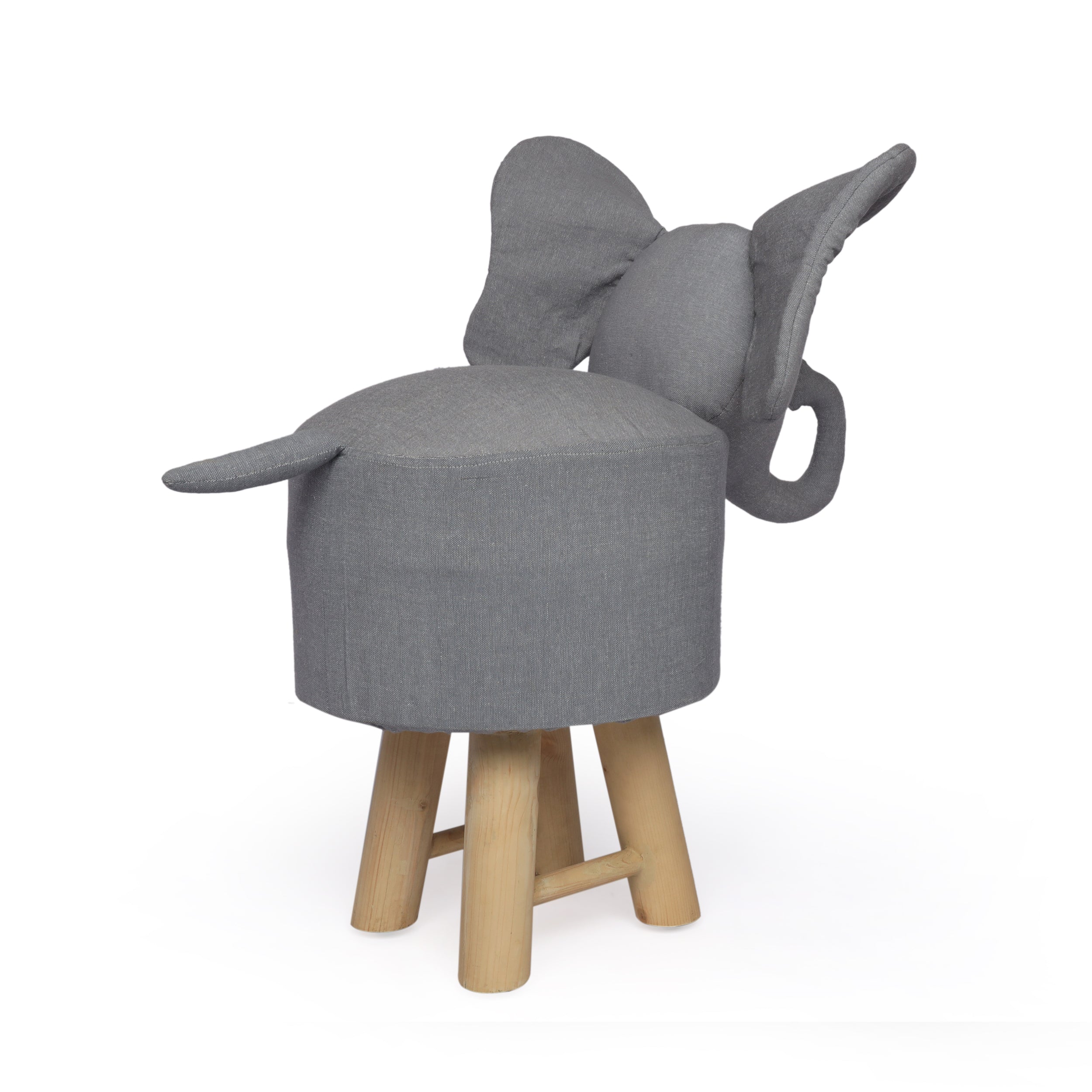Scotlynn Contemporary Kids Elephant Ottoman - furnishings