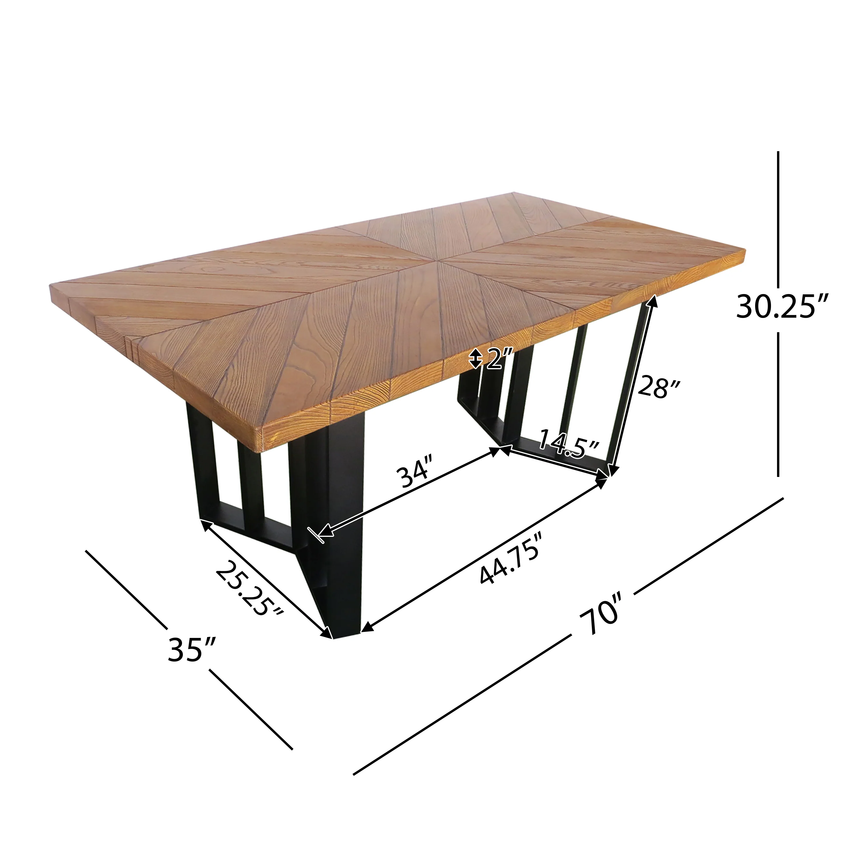 Truda Outdoor 6 Piece Wicker Dining Set with Concrete Dining Table and Bench - furnishings