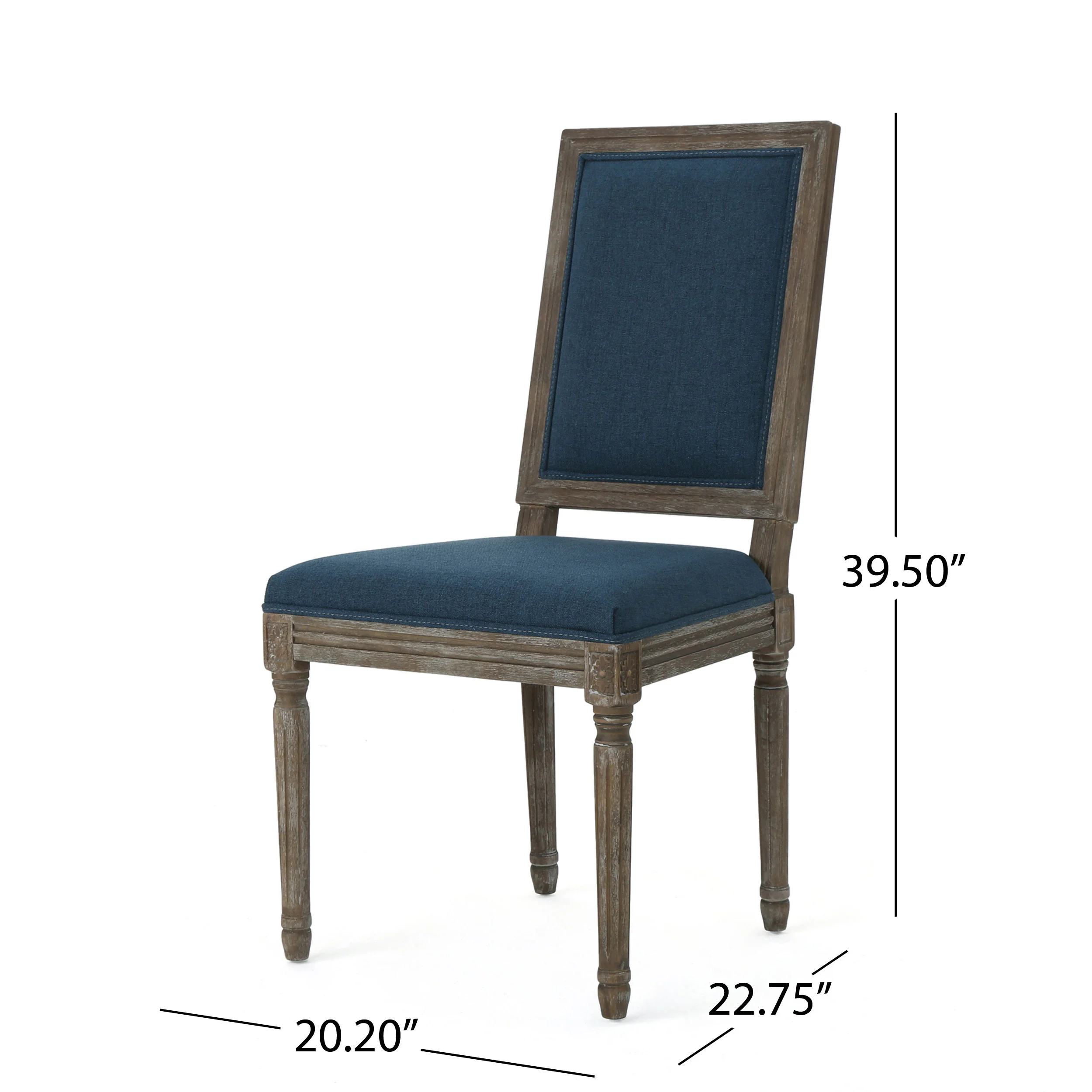Margaret Traditional Fabric Dining Chairs (Set of 2) - furnishings