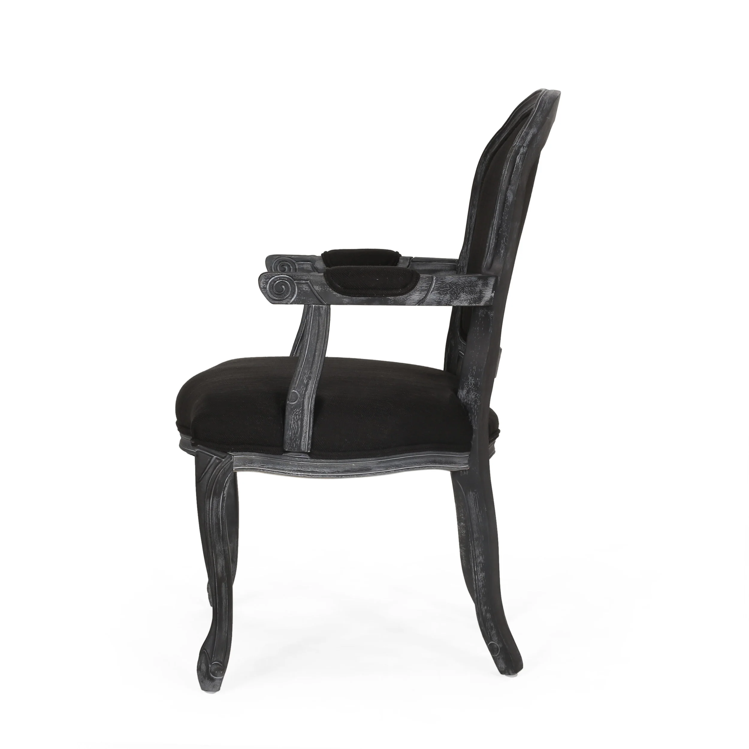 Fairgreens Traditional Upholstered Dining Chairs, Set of 2 - furnishings