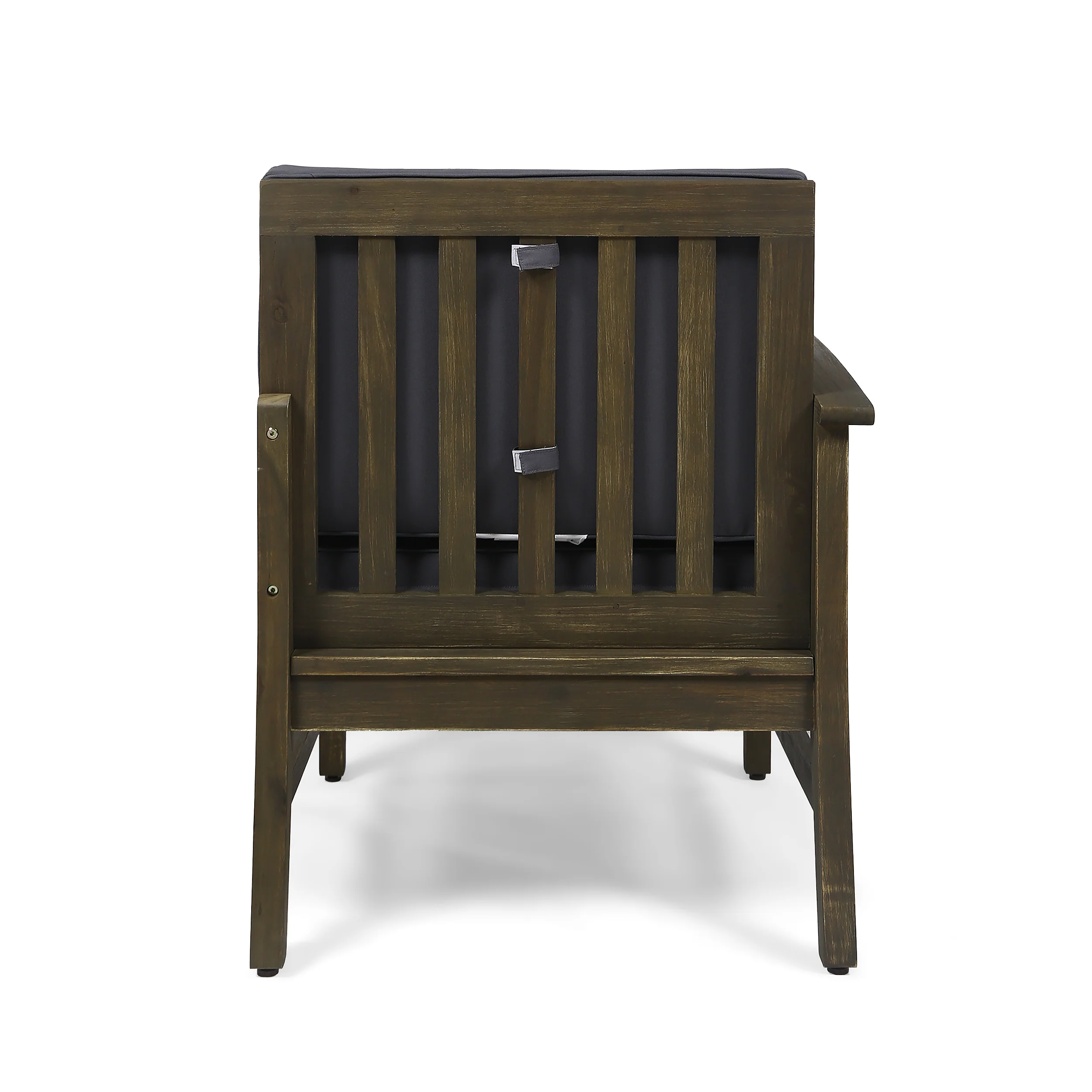 Lorelei Outdoor 4 Piece Acacia Wood Sofa and Coffee Table Set - furnishings