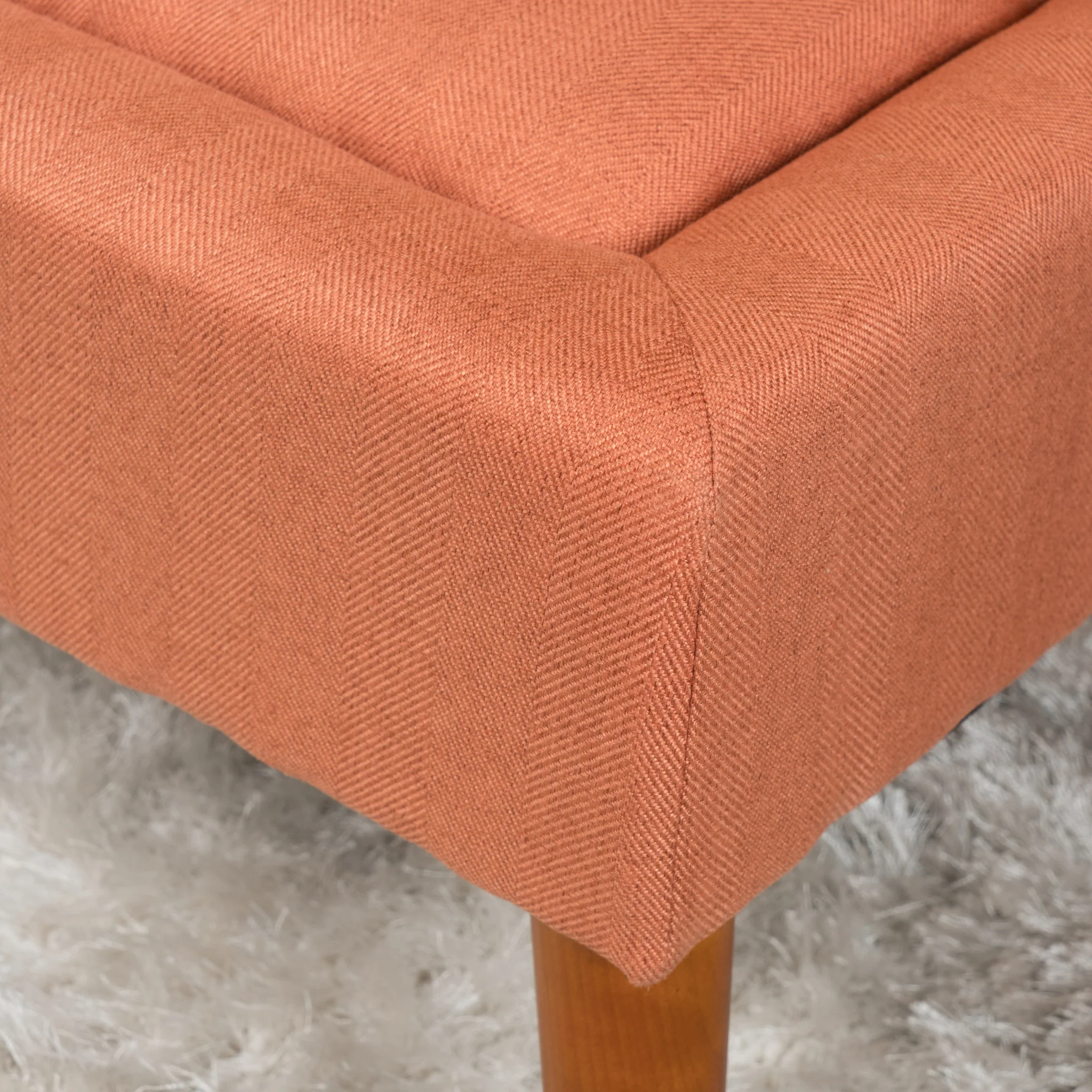 Pyram Mid Century Modern Ottoman Bench - furnishings