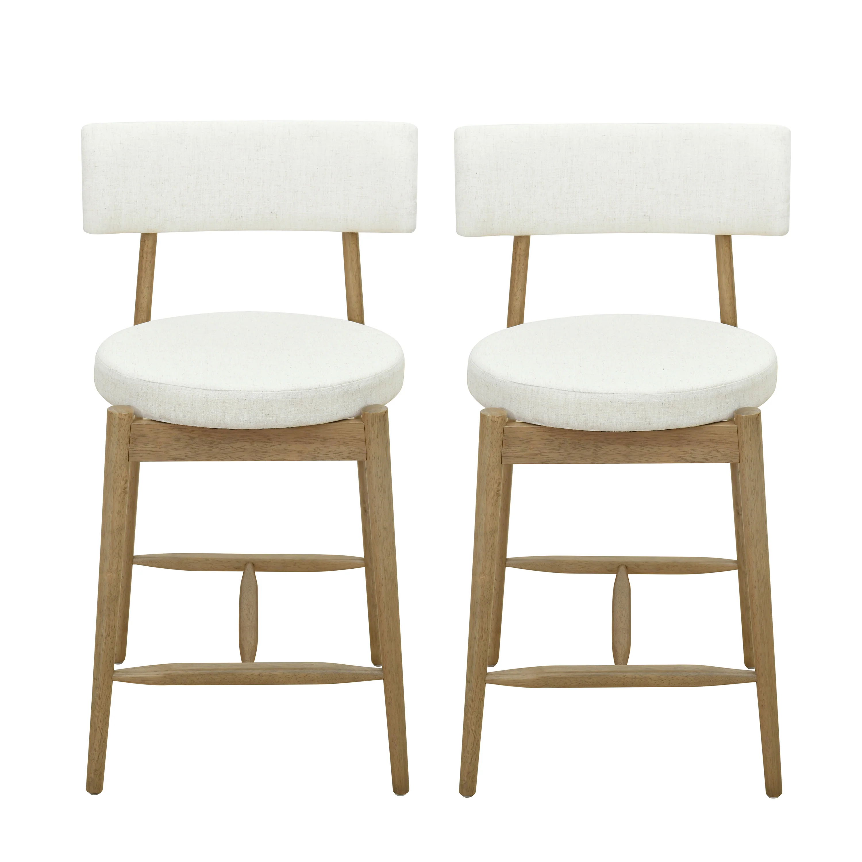 Nerinea Modern Upholstered Counter Stools Bar Stools - furnishings
