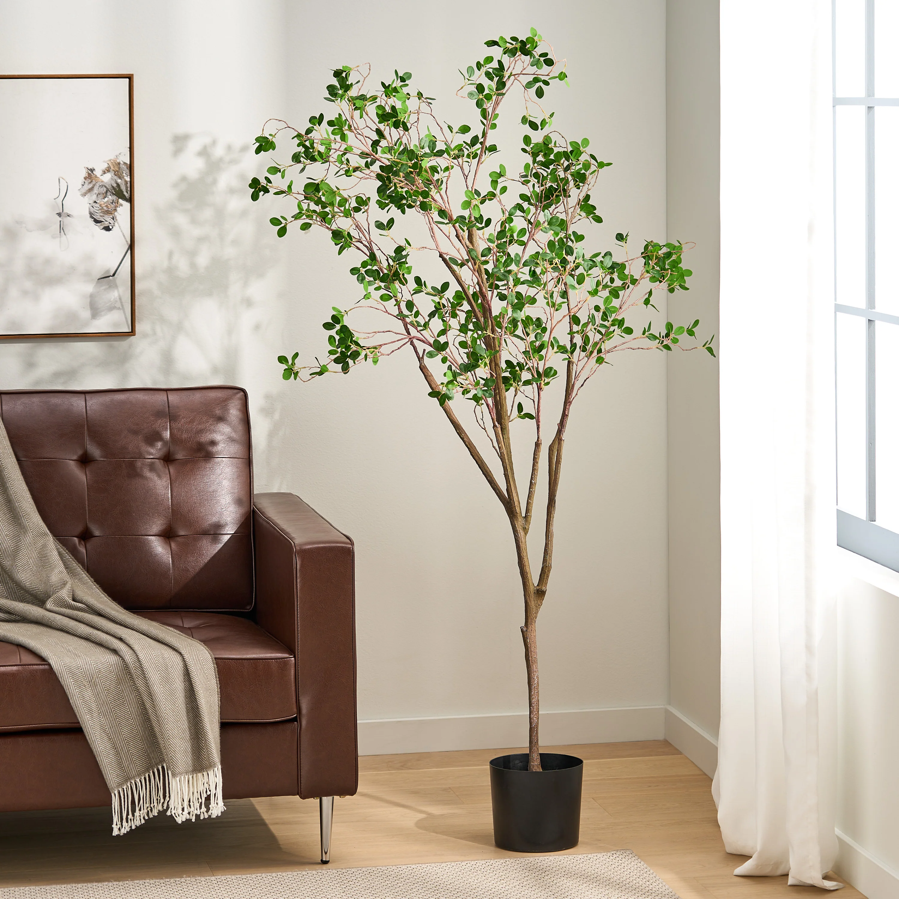Willey Artificial Leaf Tree - furnishings