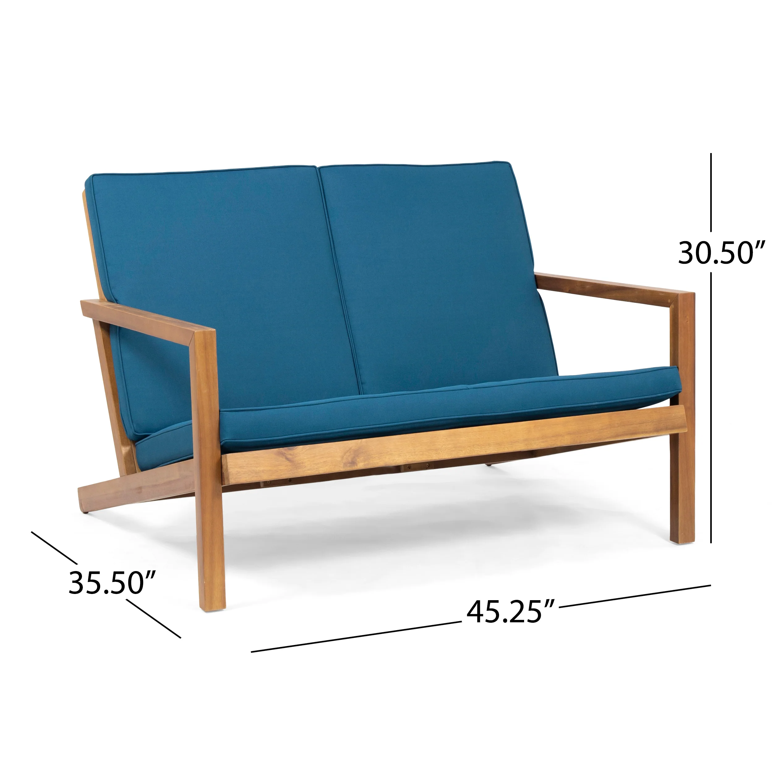 Camryn Outdoor 4 Seater Chat Set with Cushions - furnishings