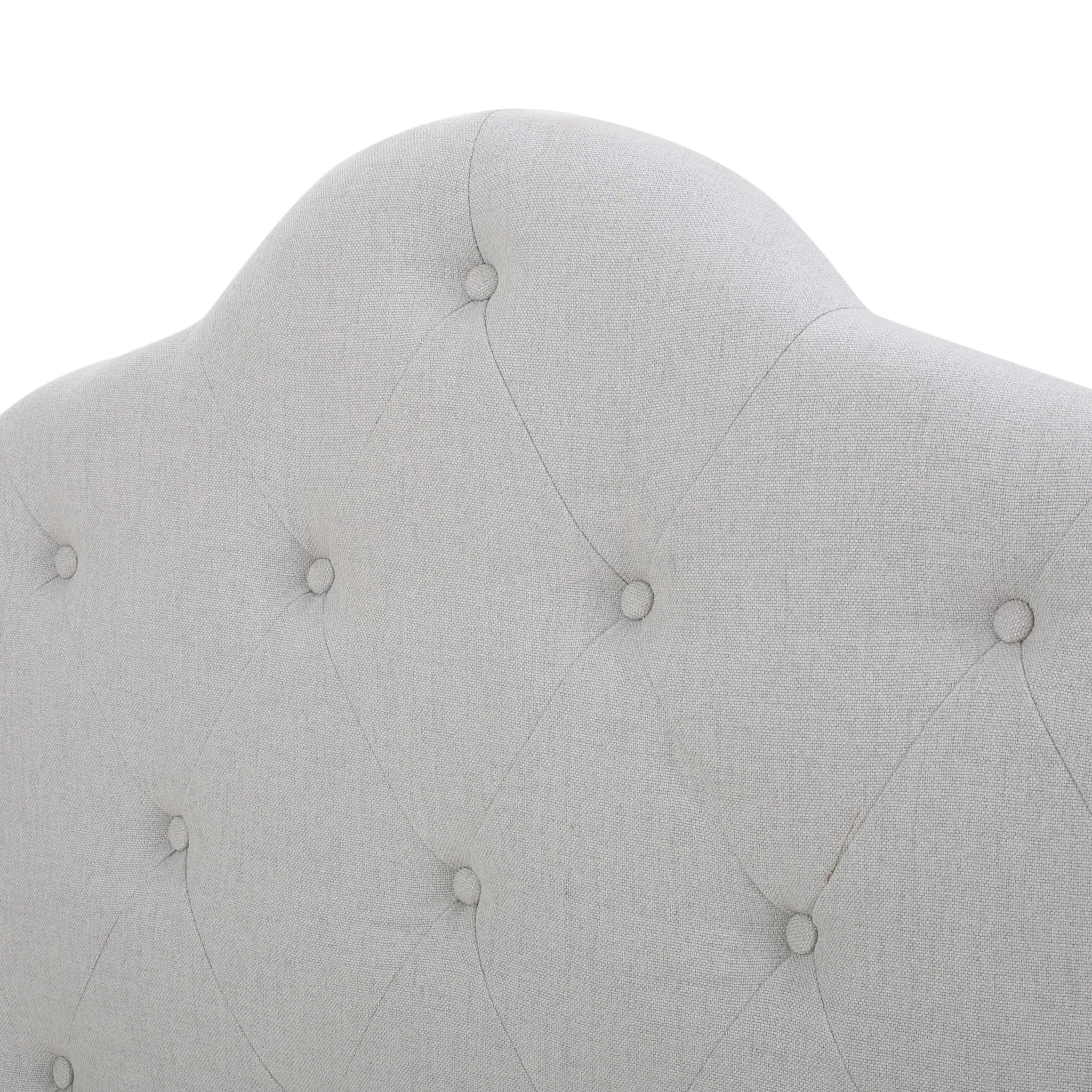 Marina Fabric Queen/ Full Tufted Headboard - furnishings