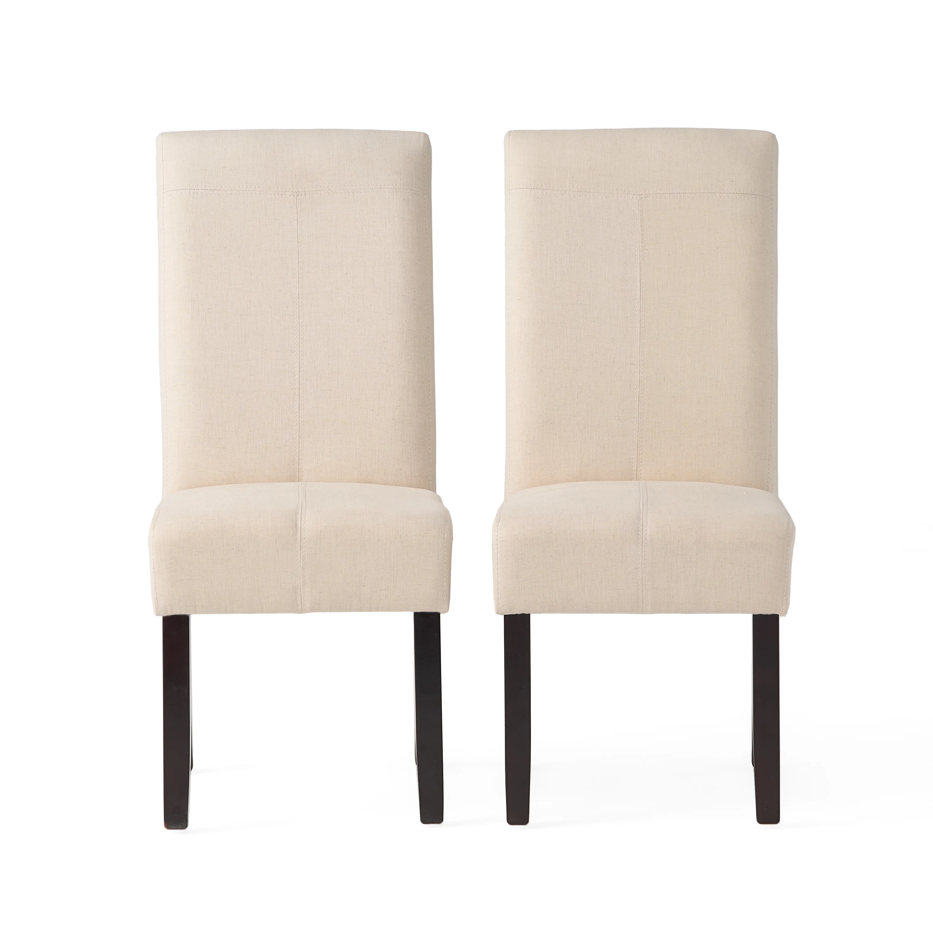 Percival Contemporary T-Stitch Fabric Dining Chairs (Set of 2) - furnishings