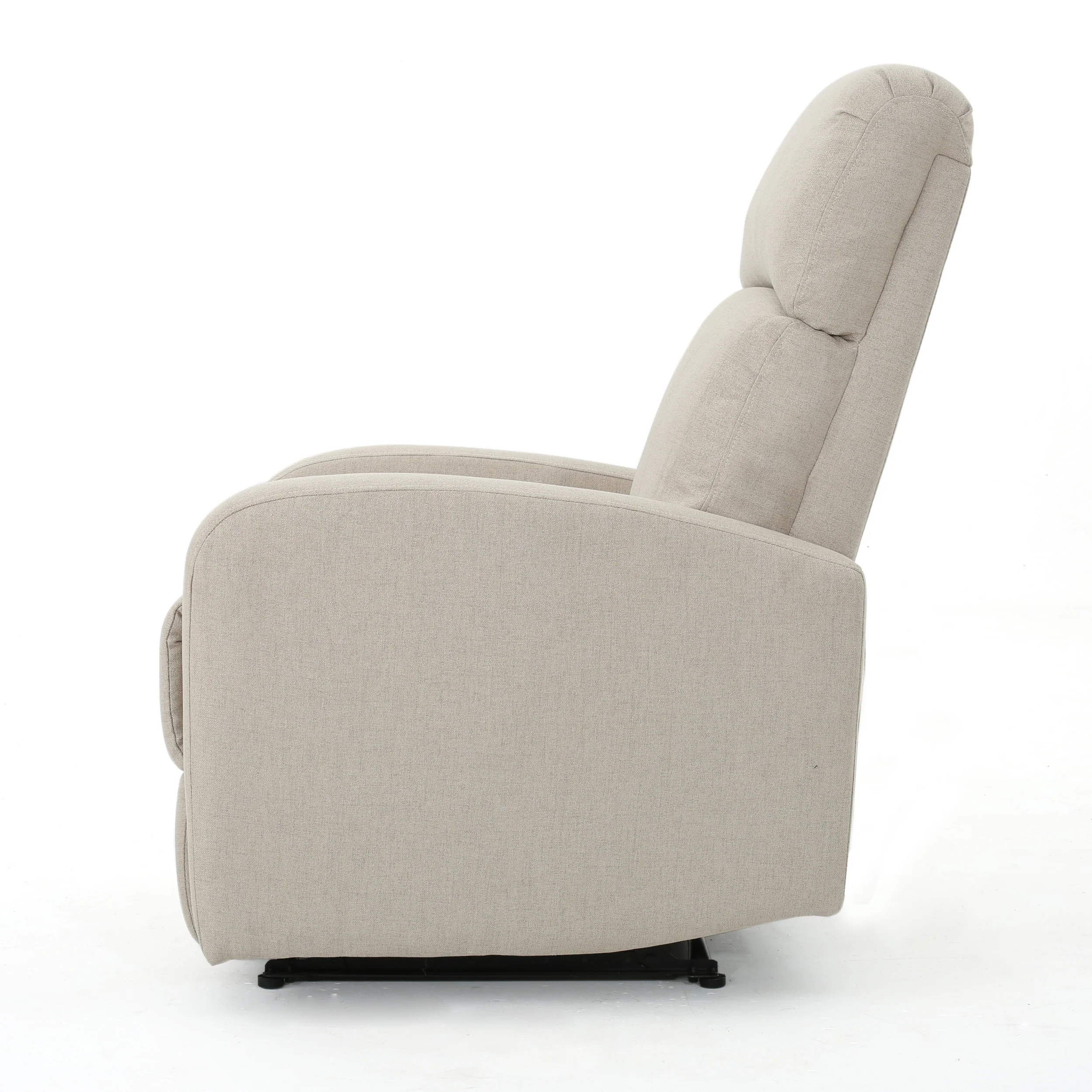 Hampden Contemporary Fabric Upholstered Recliner - furnishings