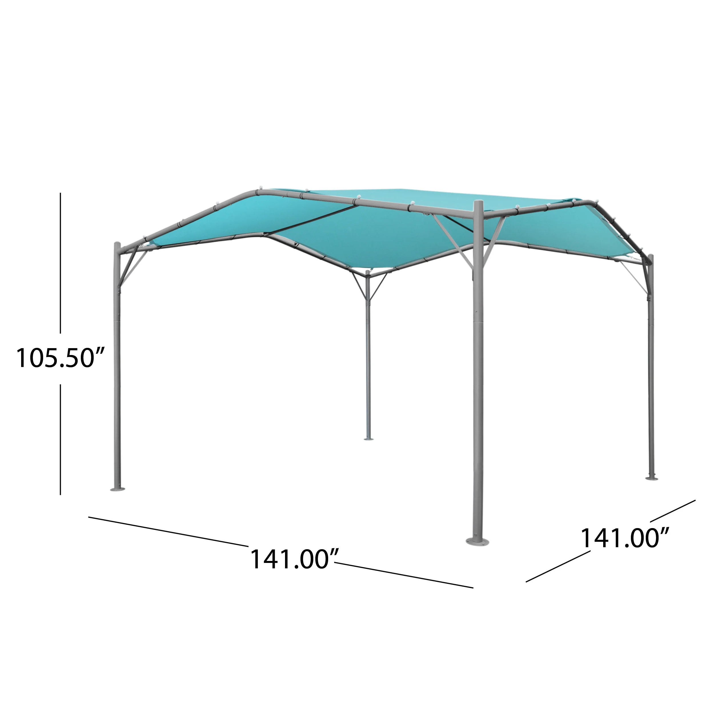 Tate Outdoor 12 x 12 Foot Canopy - furnishings