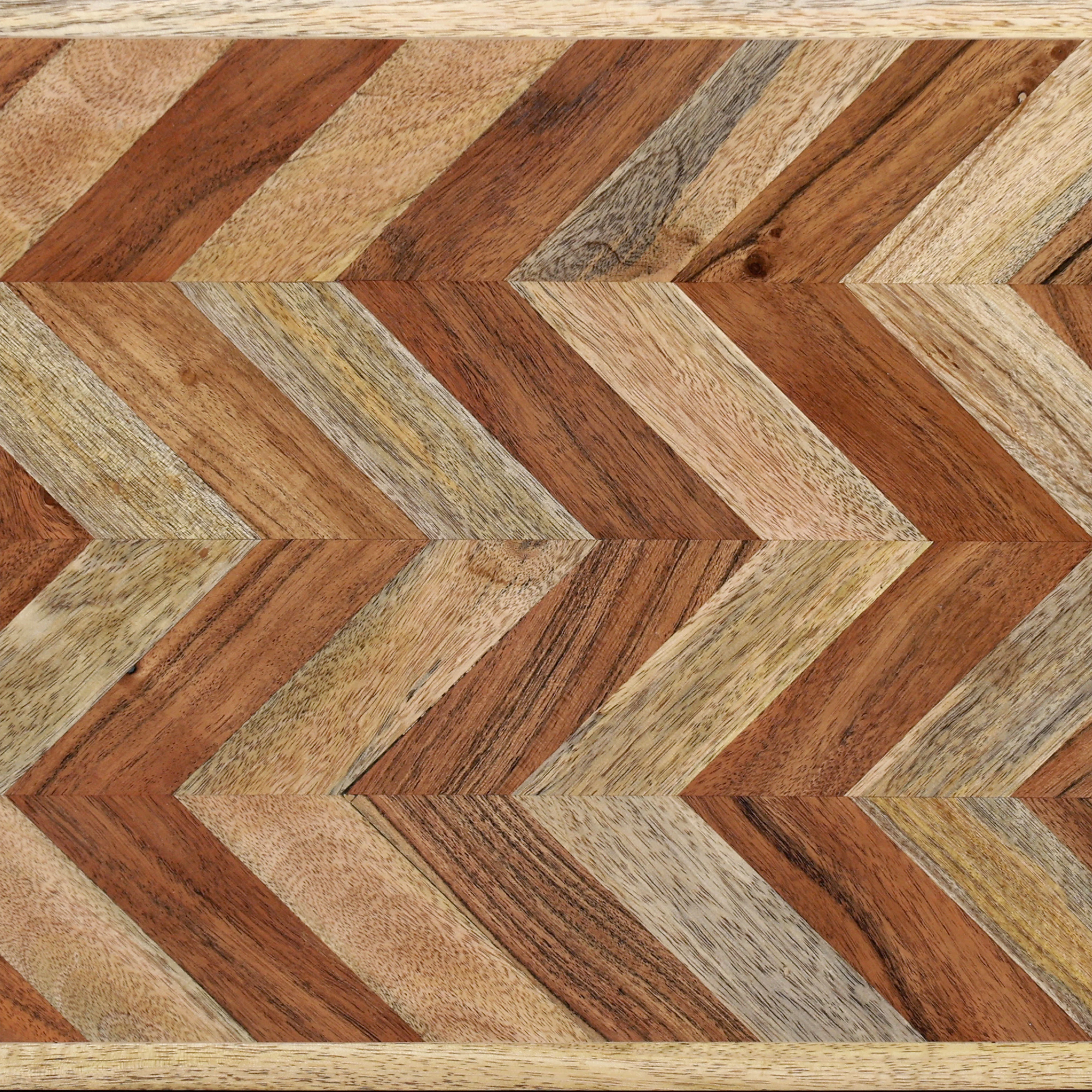 Liorad Mango Rustic Boho Wood Dining Bench - furnishings