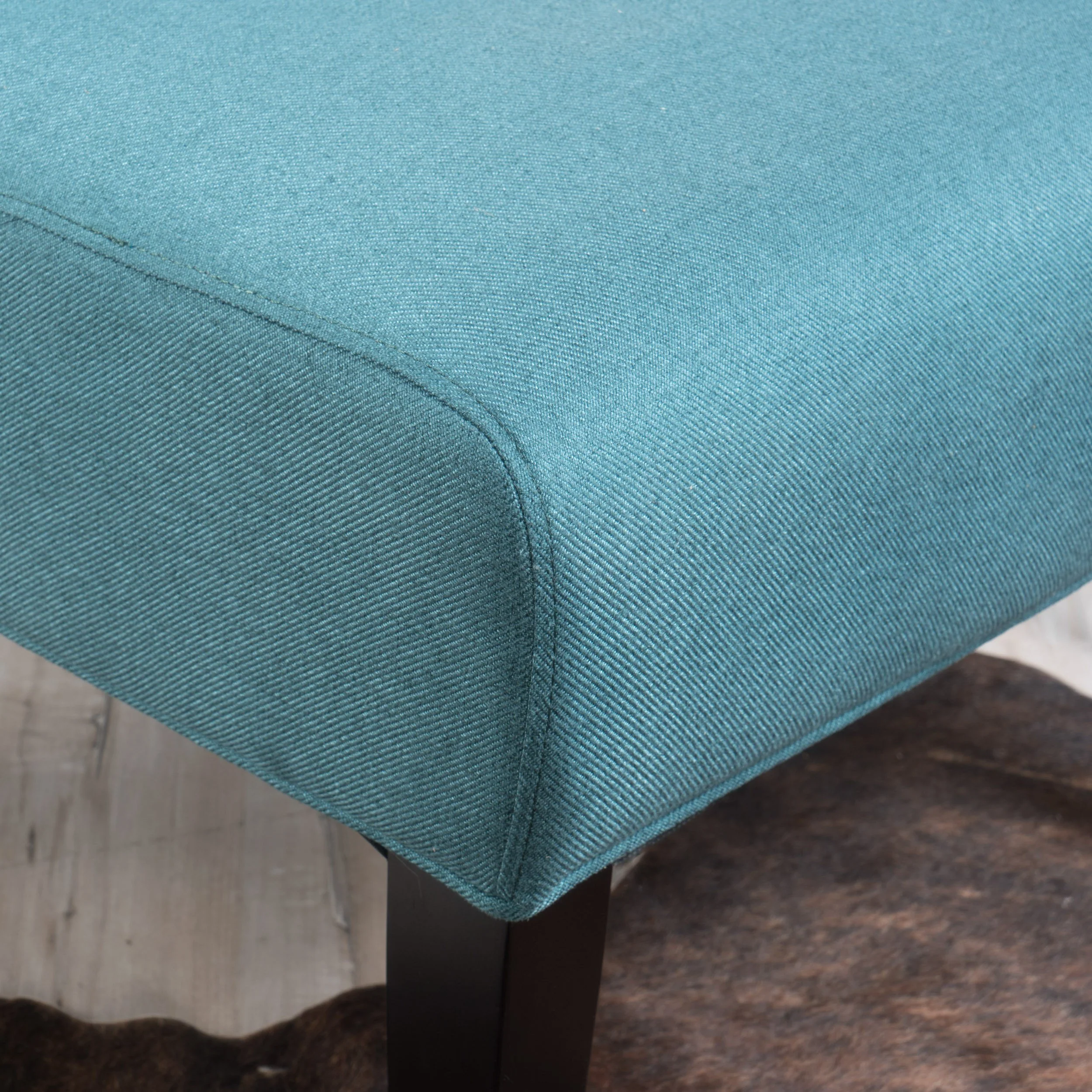 Kendal Contemporary Fabric Slipper Accent Chair - furnishings