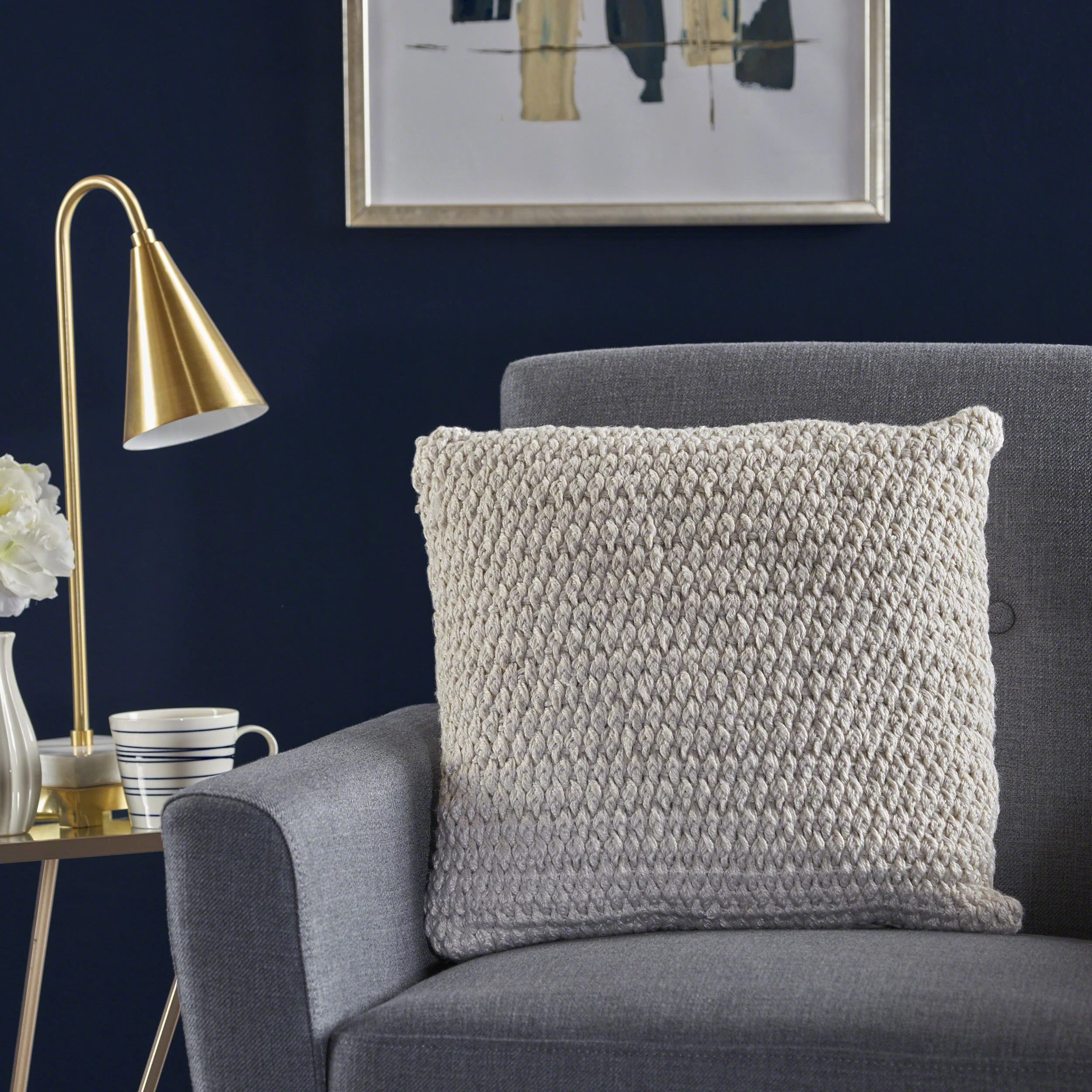 Despina Handcrafted Boho Fabric Pillow - furnishings