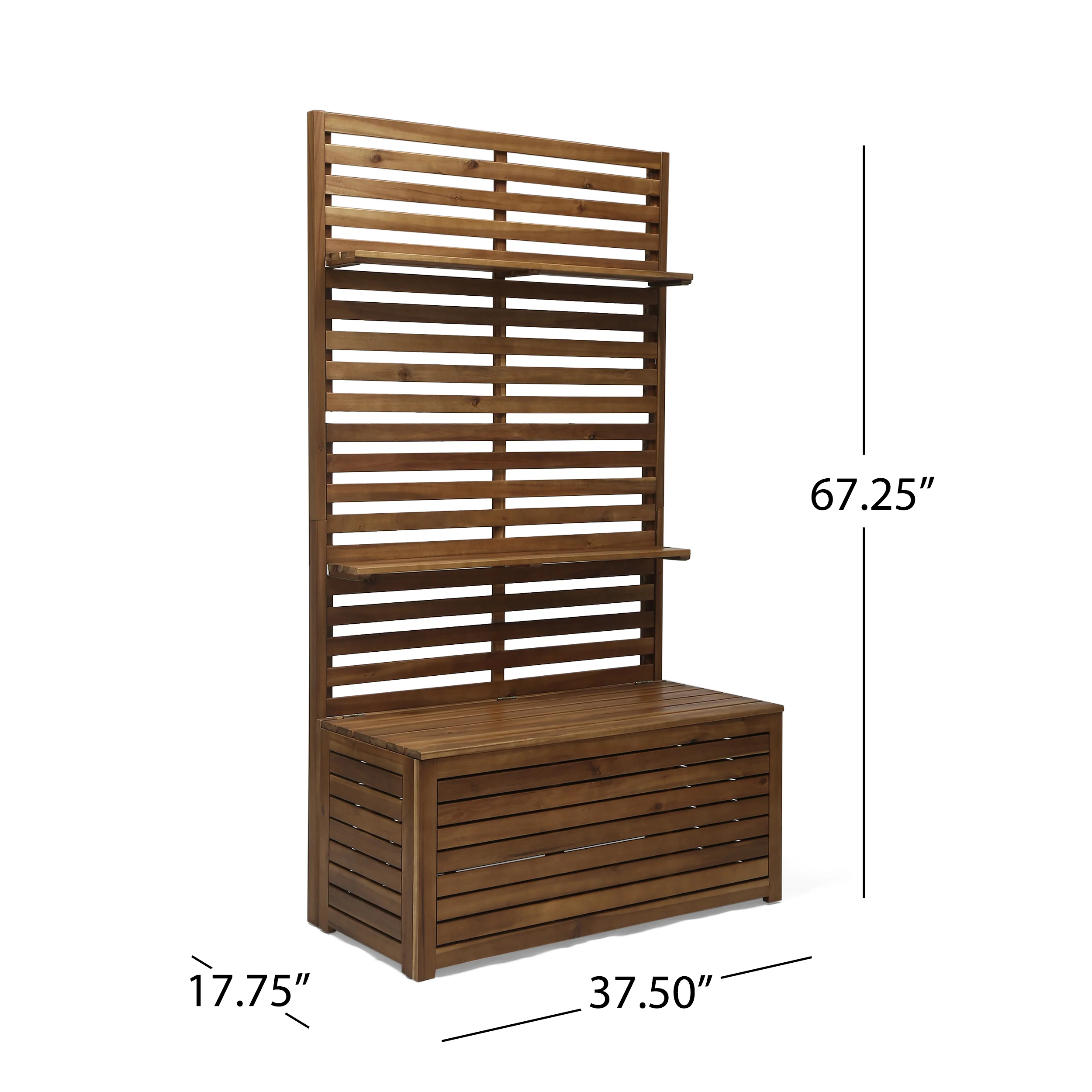 Priscilla Outdoor Wooden Hall Tree - furnishings