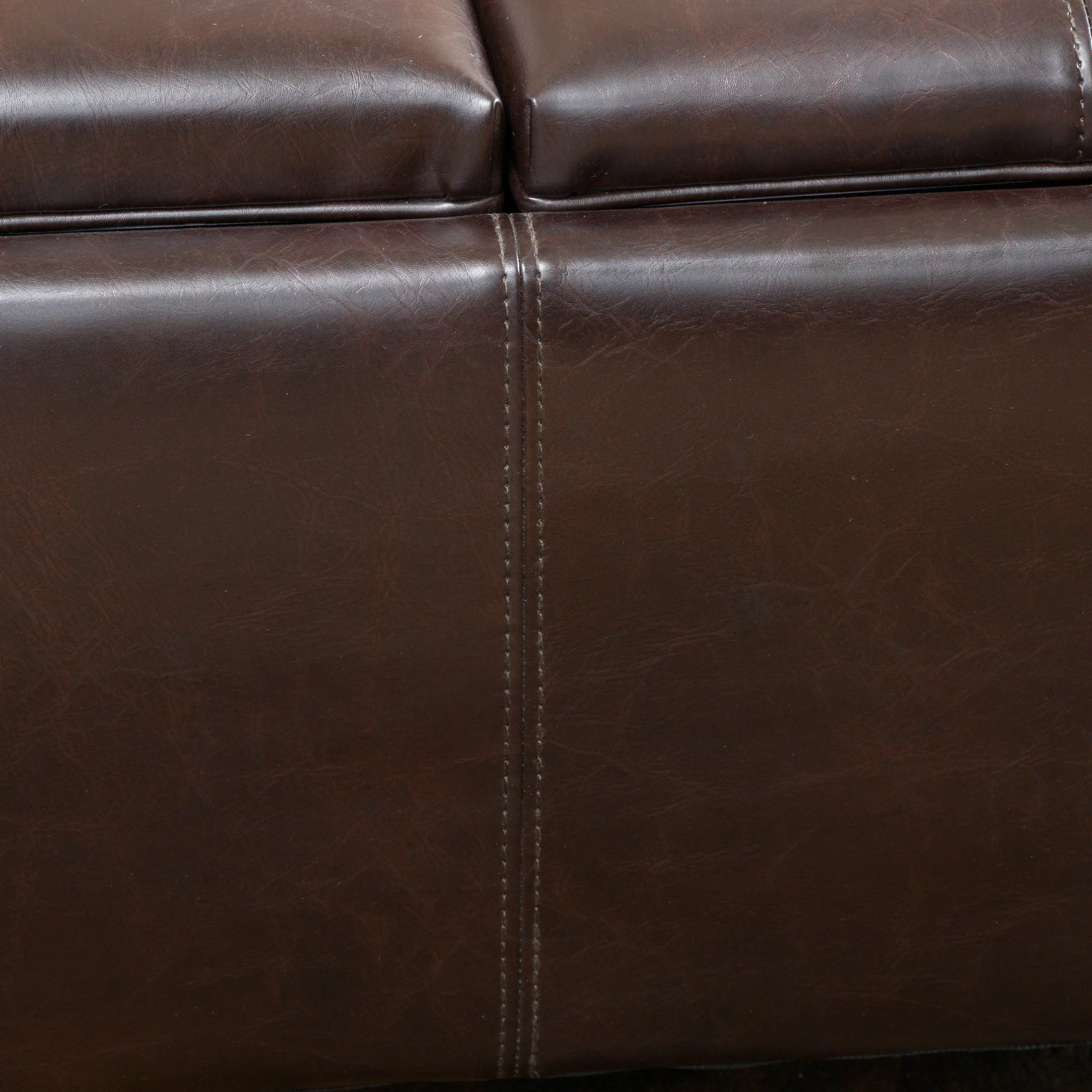 Mansfield Contemporary Tray Top Storage Ottoman - furnishings