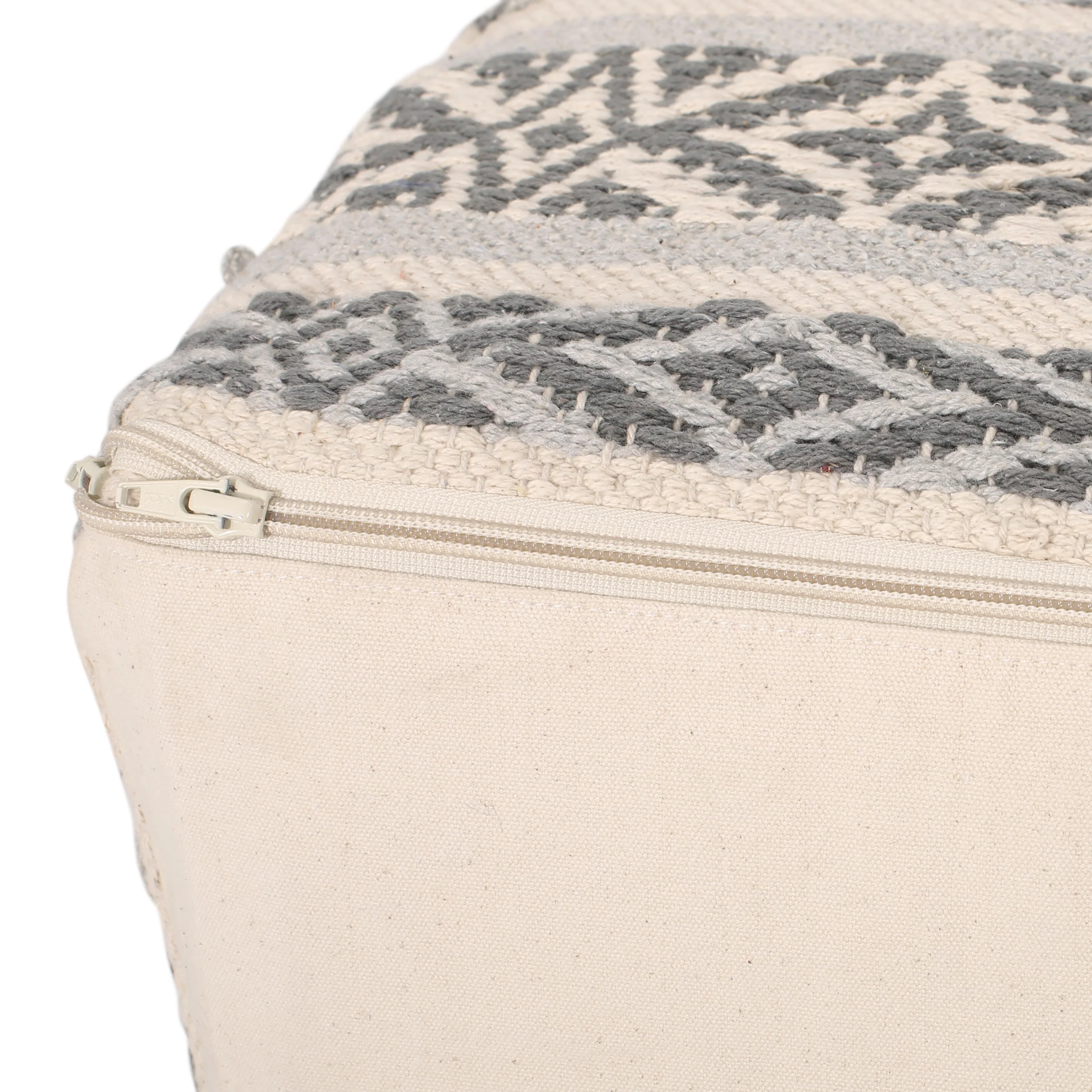Aahaan Boho Rectangular Bean Bag Ottoman - furnishings