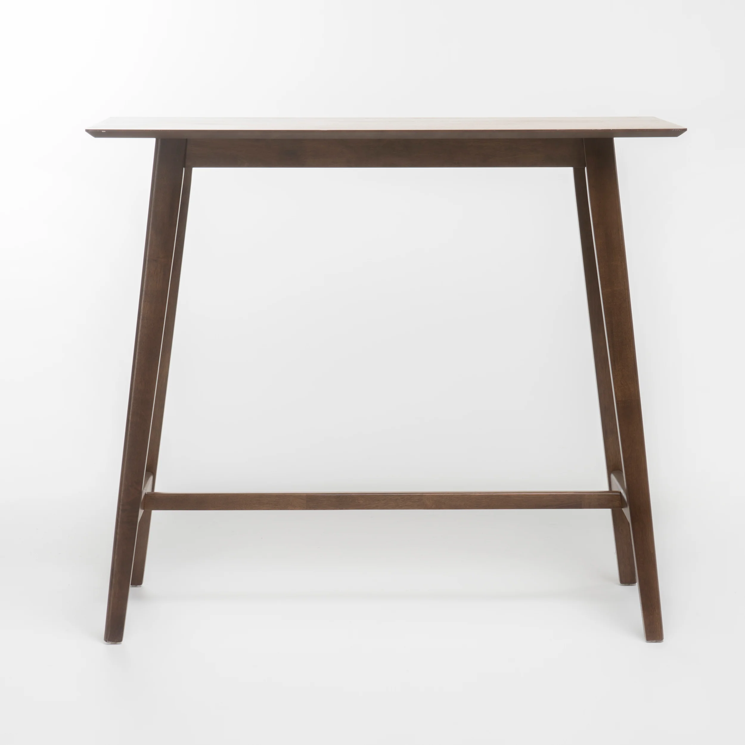 Ethel Natural Walnut Finish Rectangular 3 Piece Bar Set - furnishings