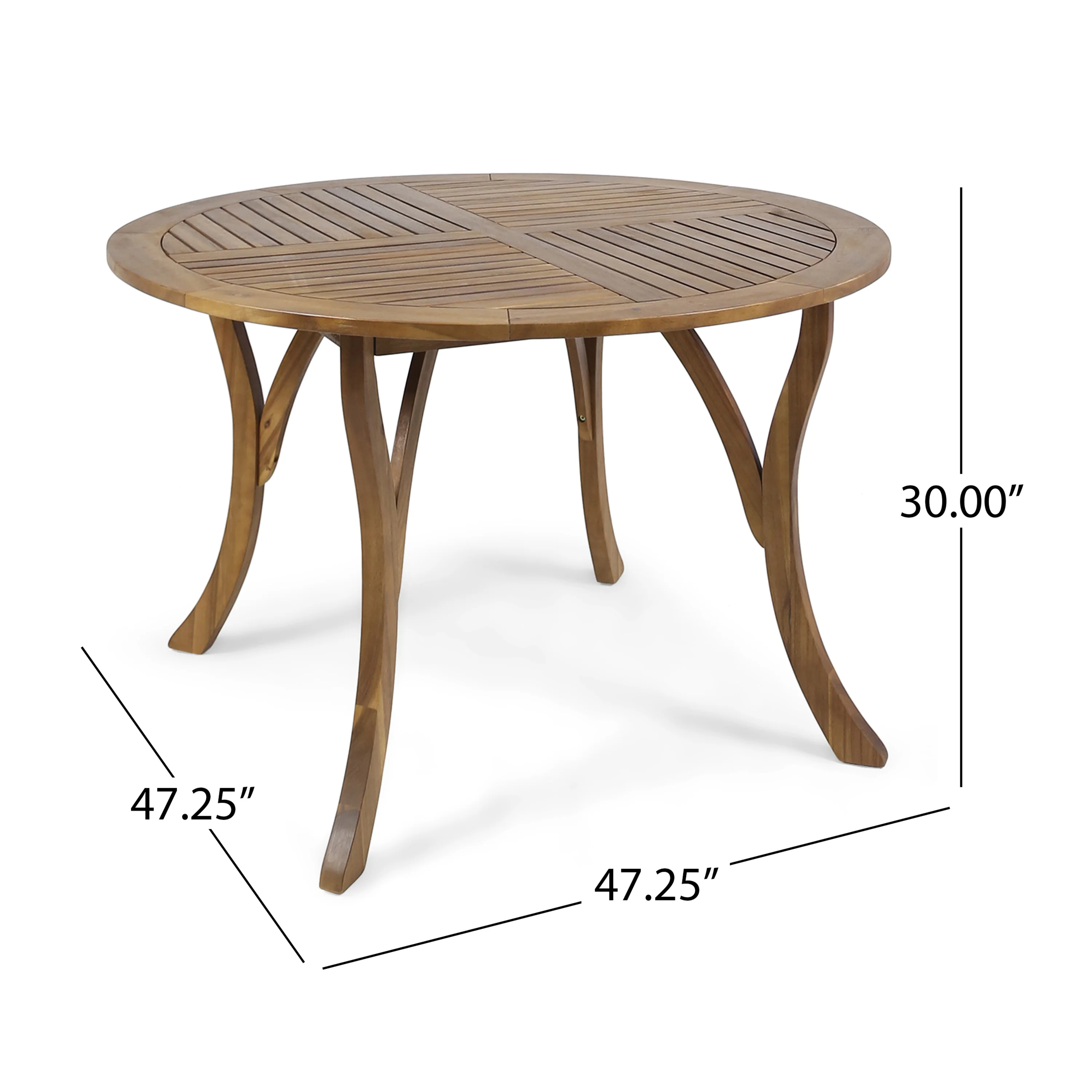 Baldry Outdoor 5 Piece Acacia Wood and Wicker Dining Set - furnishings