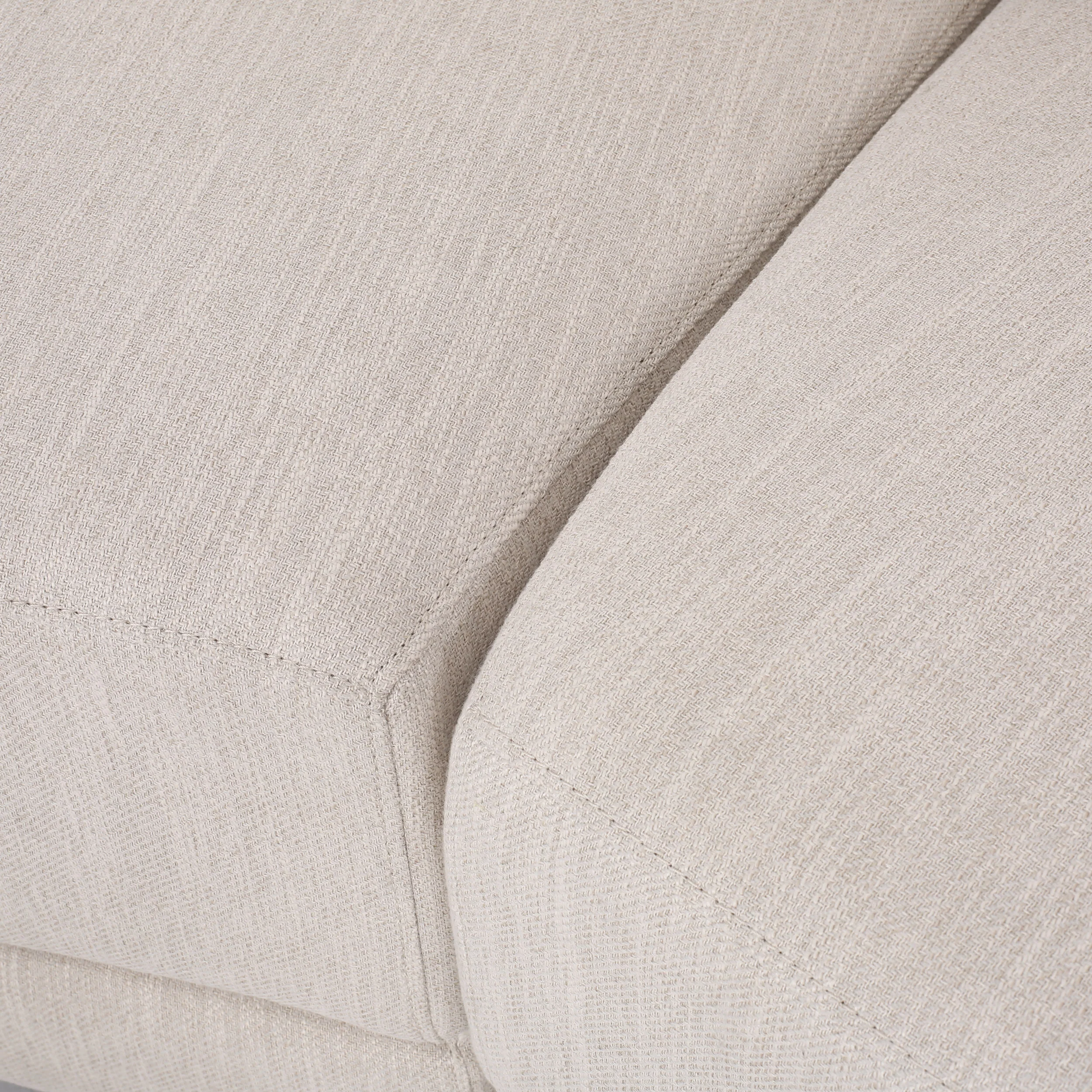 McCardell Contemporary Fabric 3 Seater Curved Sectional Sofa - furnishings