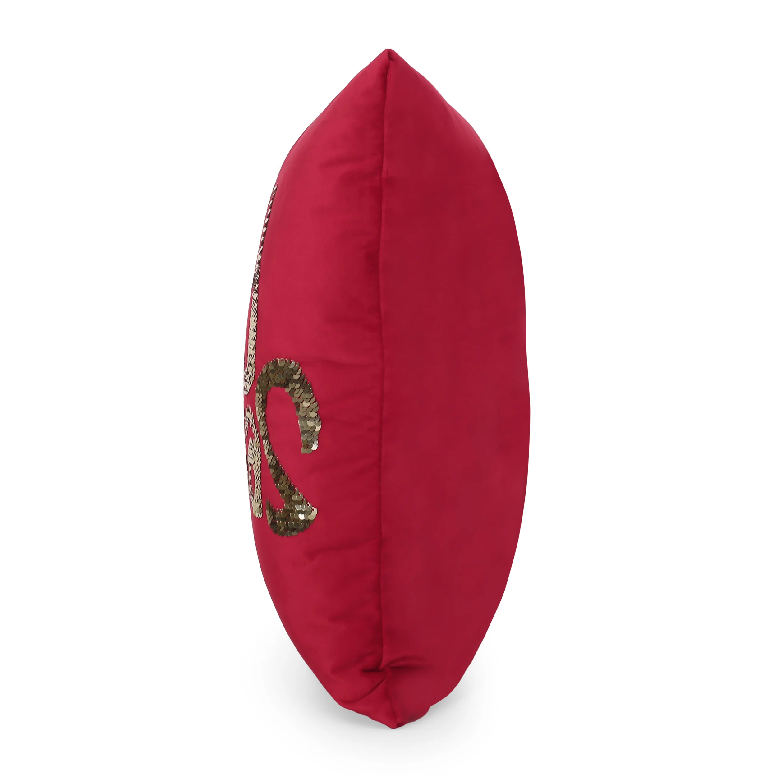 Bolivar Glam Velvet Christmas Throw Pillow Cover - furnishings