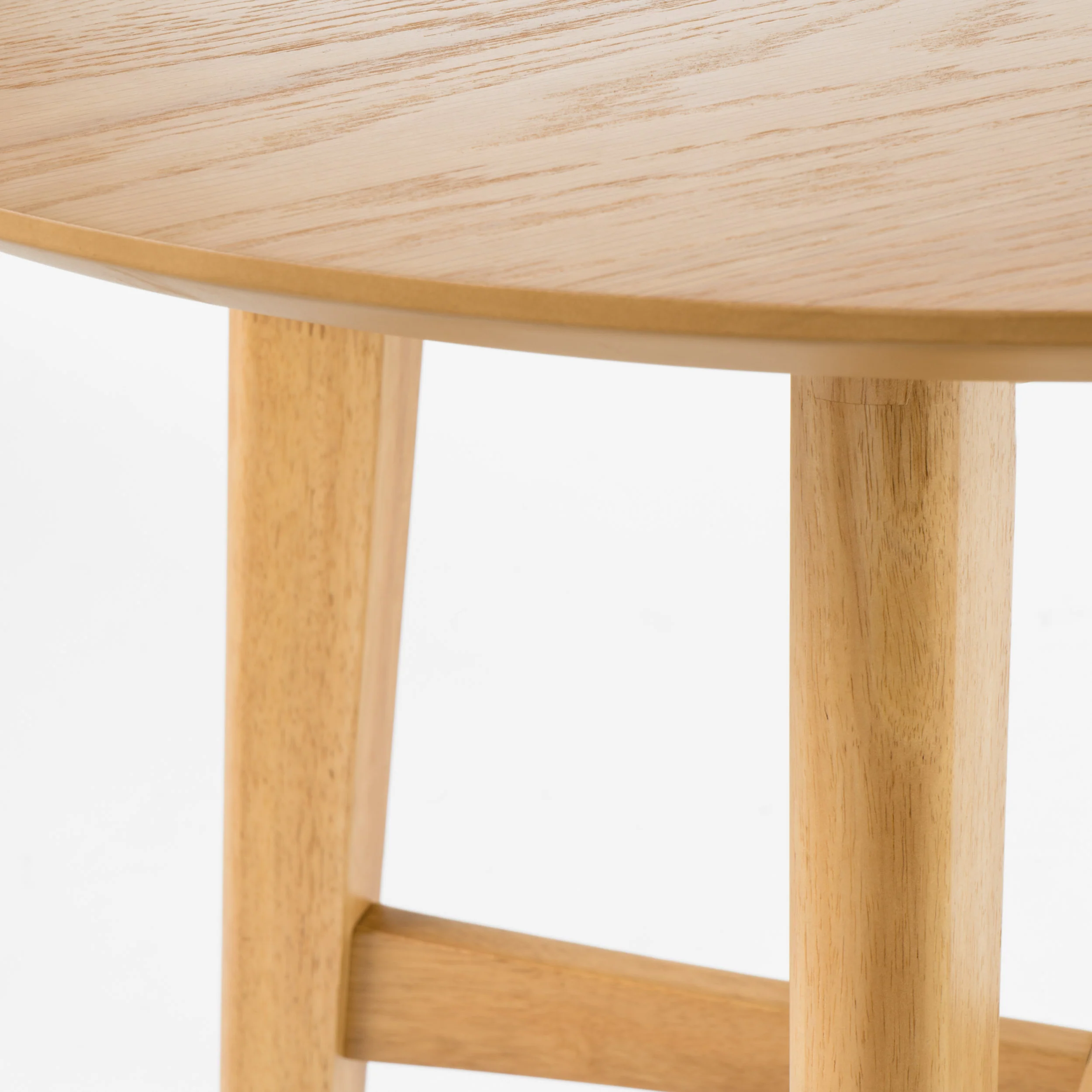 Margaret Wood Finish Circular 5 Piece Bar Height Dining Set - furnishings