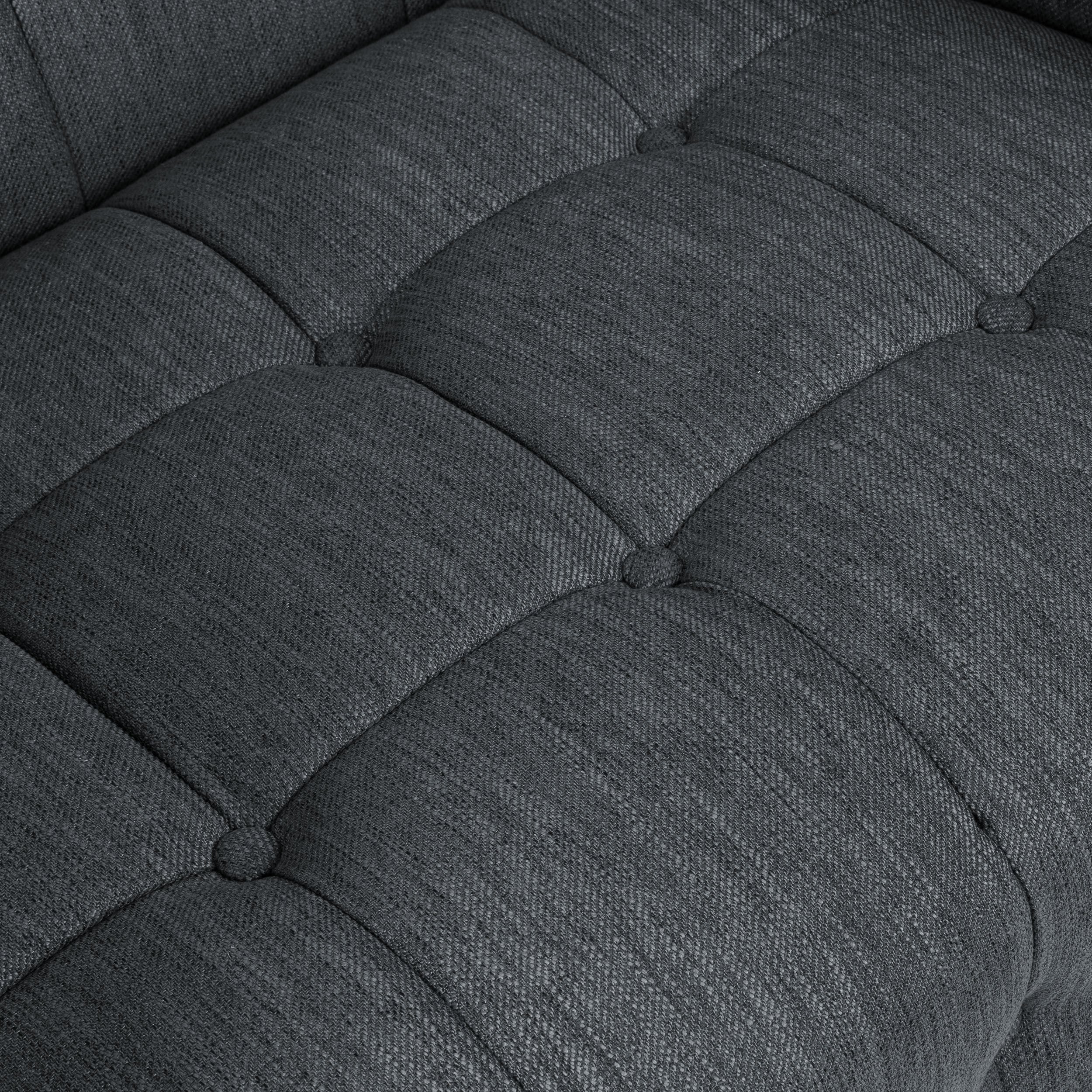 Croton Contemporary Tufted 5 Seater Living Room Set - furnishings