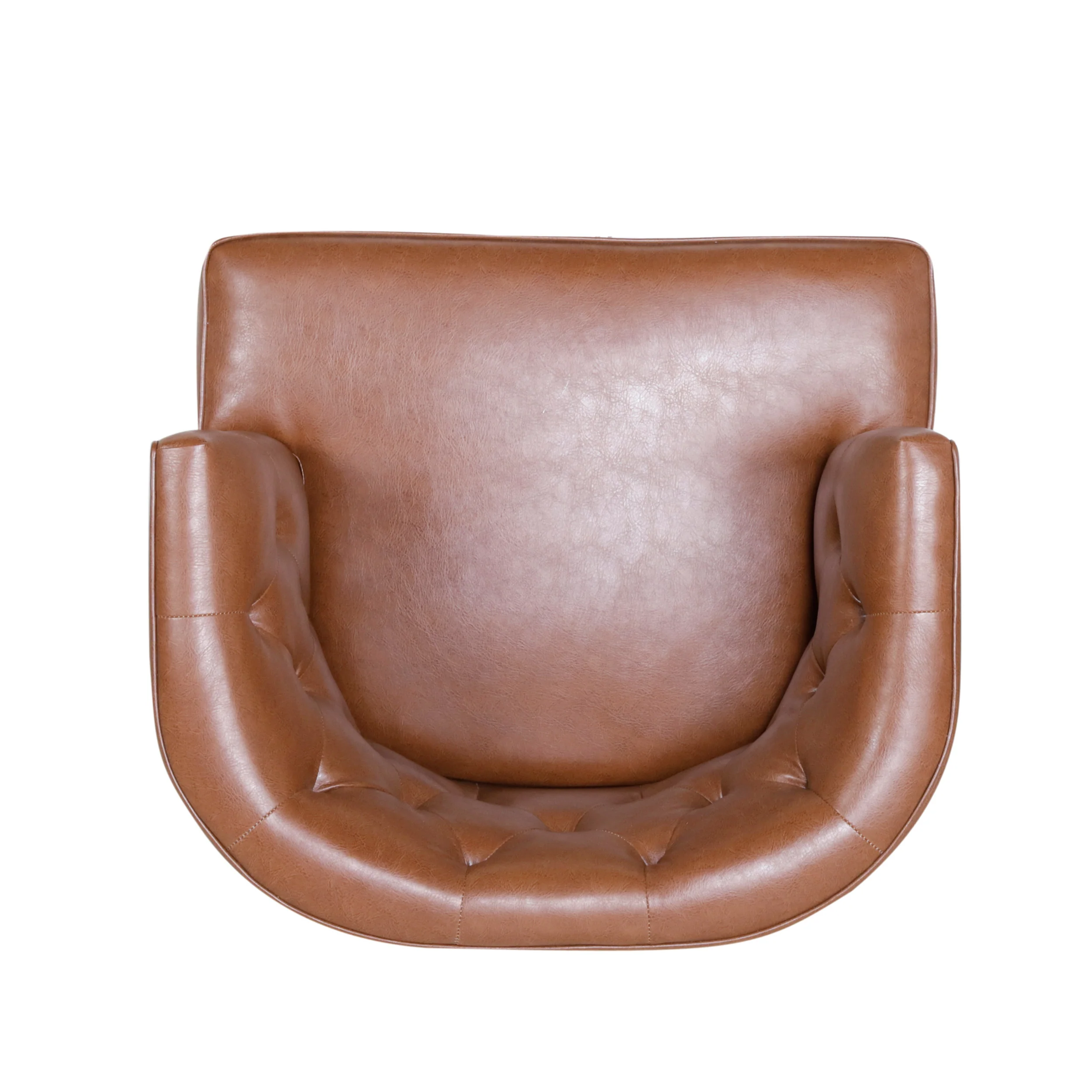 Evans Contemporary Fabric Tufted Accent Chair - furnishings