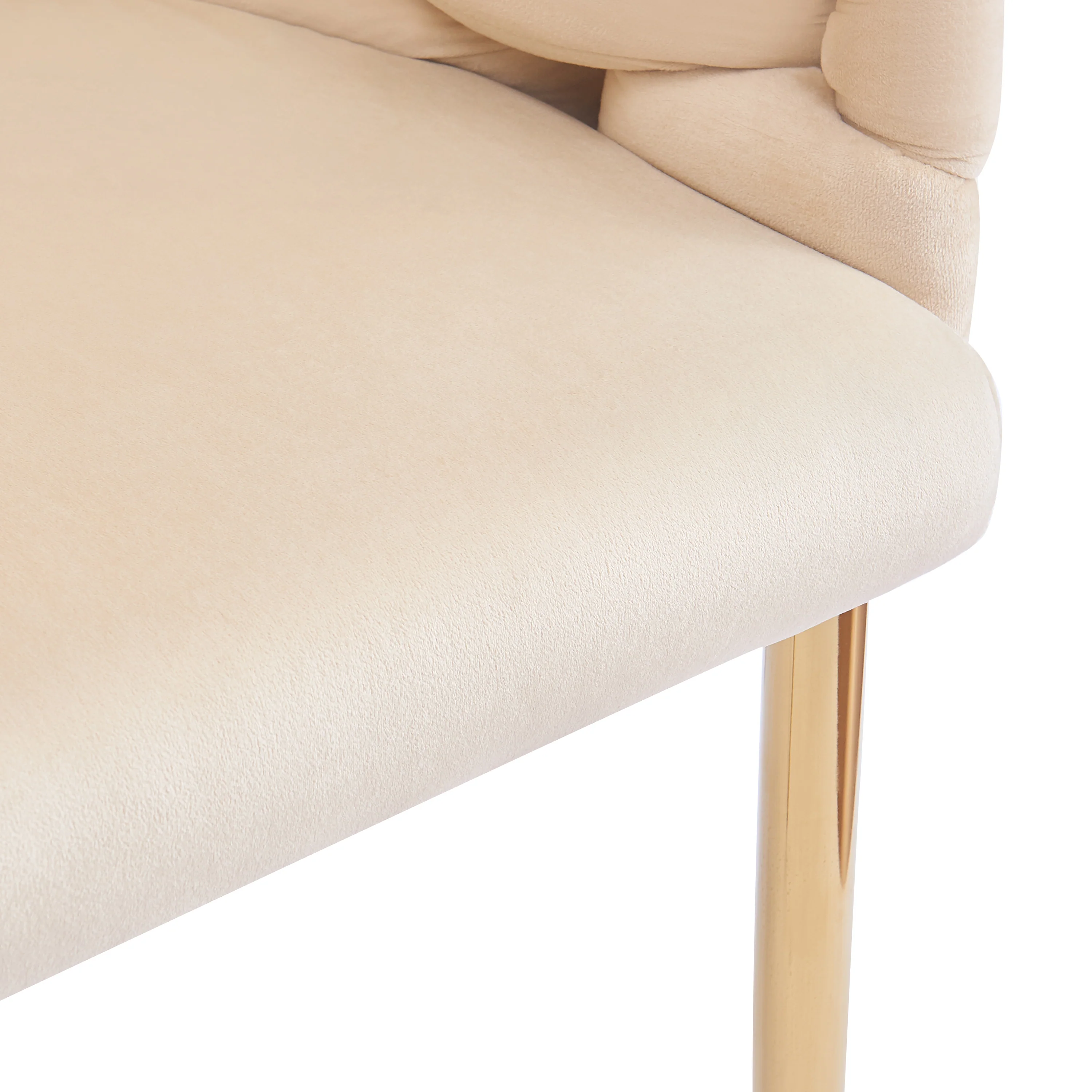 Cotorro Velvet Barrel Design Accent Chairs - furnishings