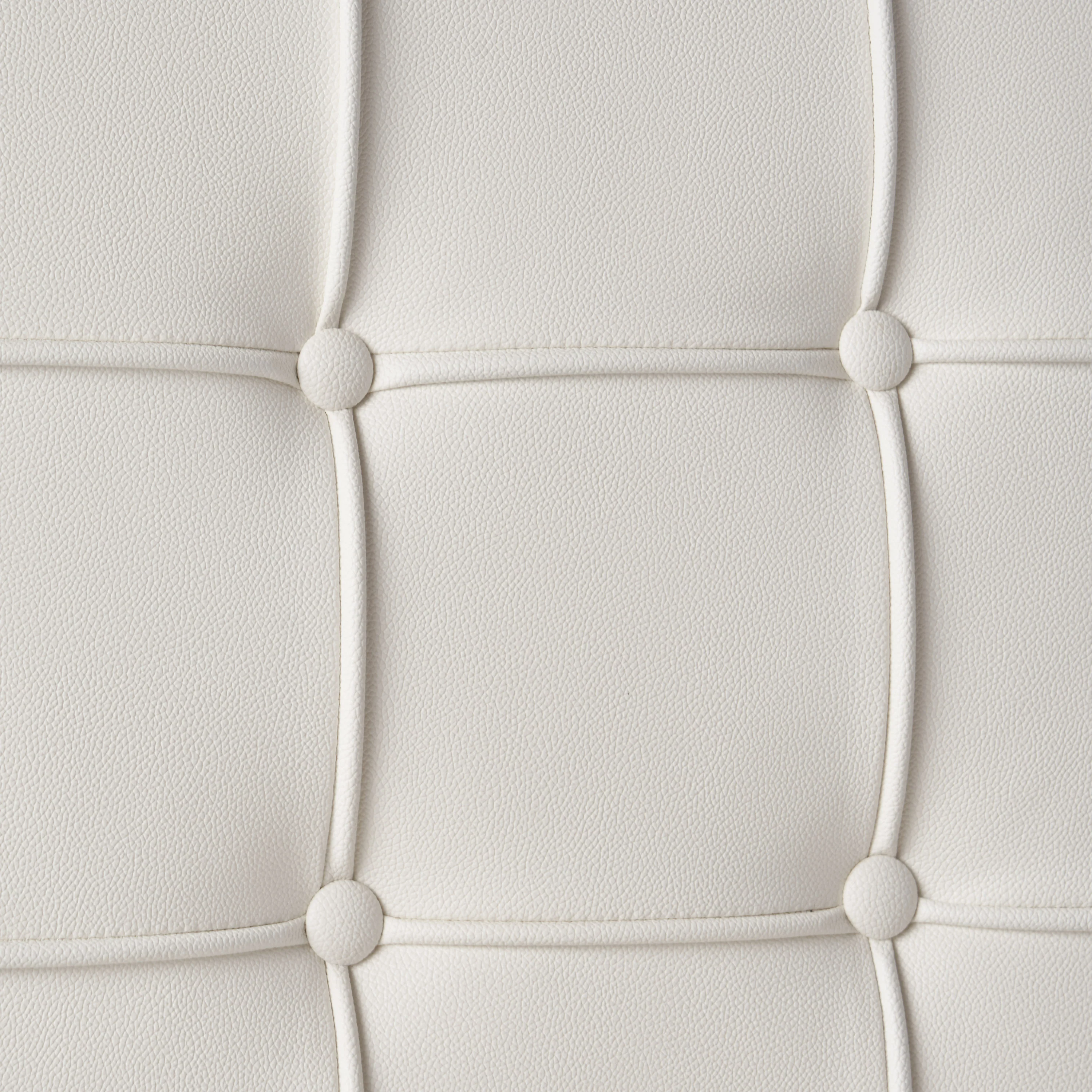 Pandora Modern Design White Leather Dining Chairs (set of 2) - furnishings