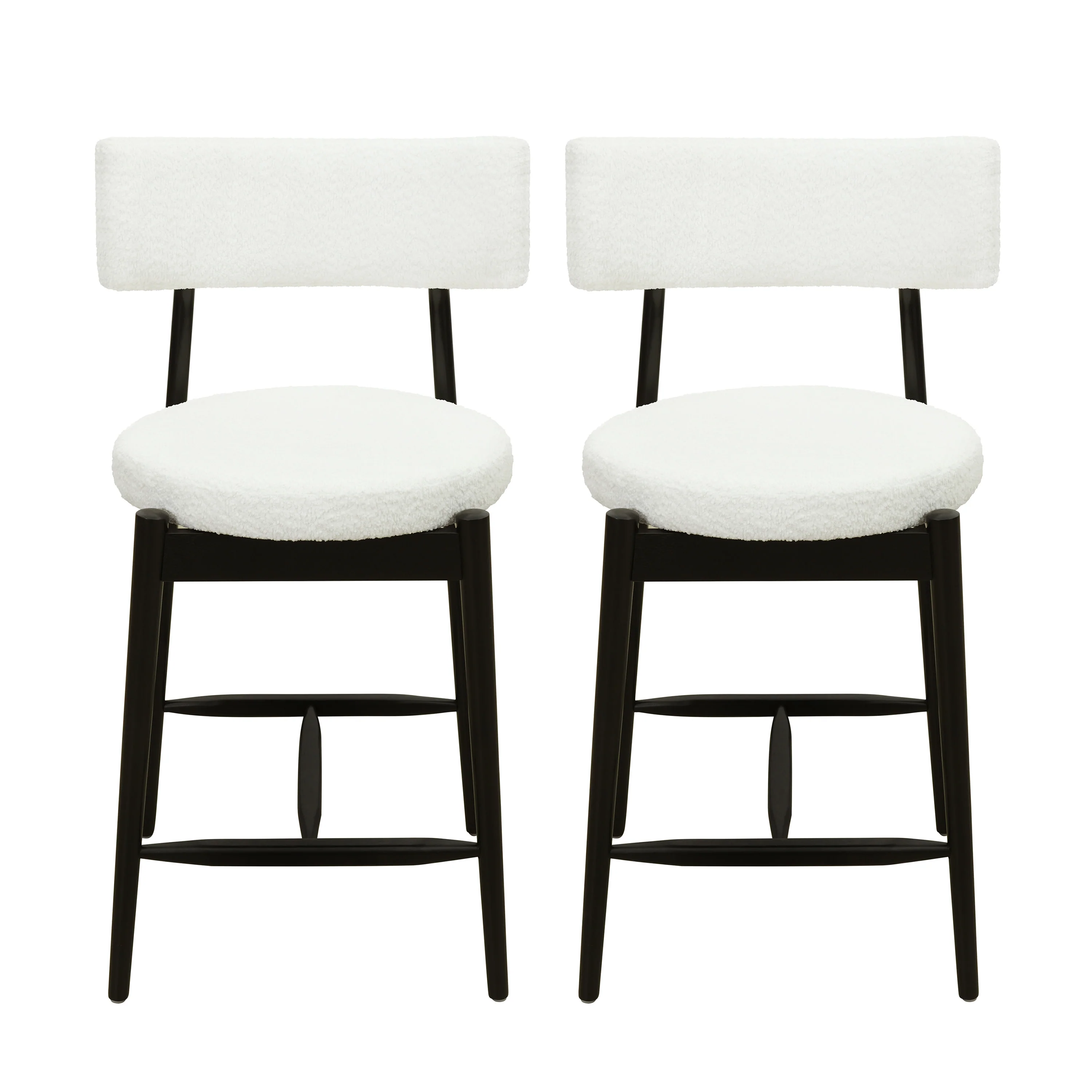Nerinea Modern Upholstered Counter Stools Bar Stools - furnishings