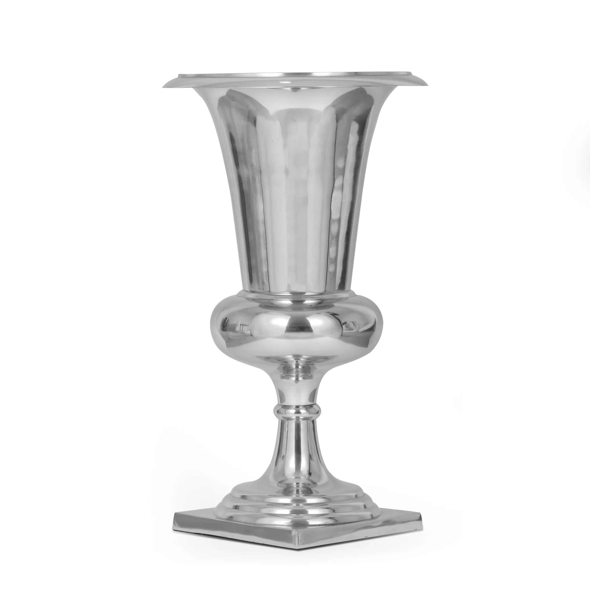 Maynard Modern Handcrafted Aluminum Planter - furnishings