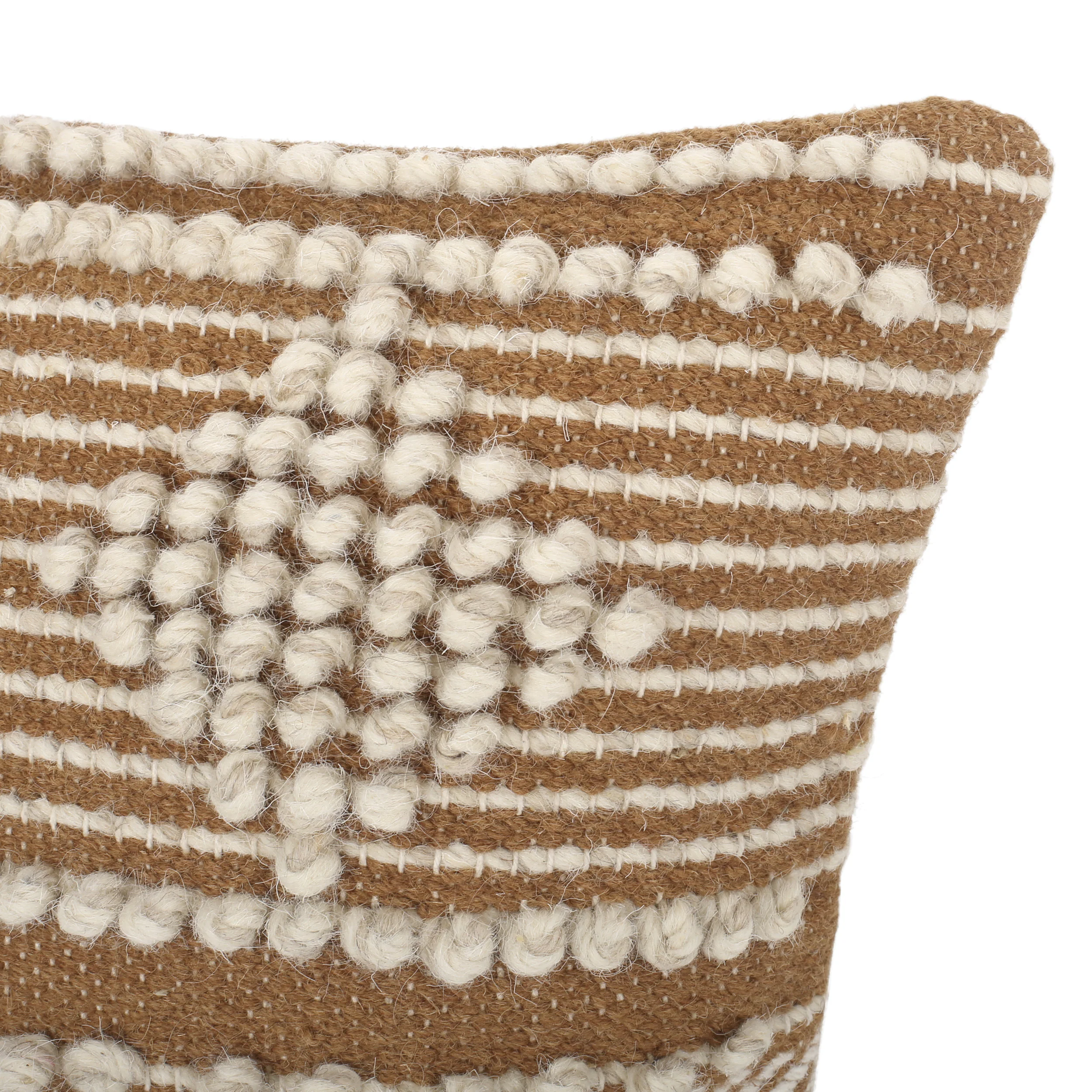 Nahyla Macrame Boho Throw Pillow - furnishings