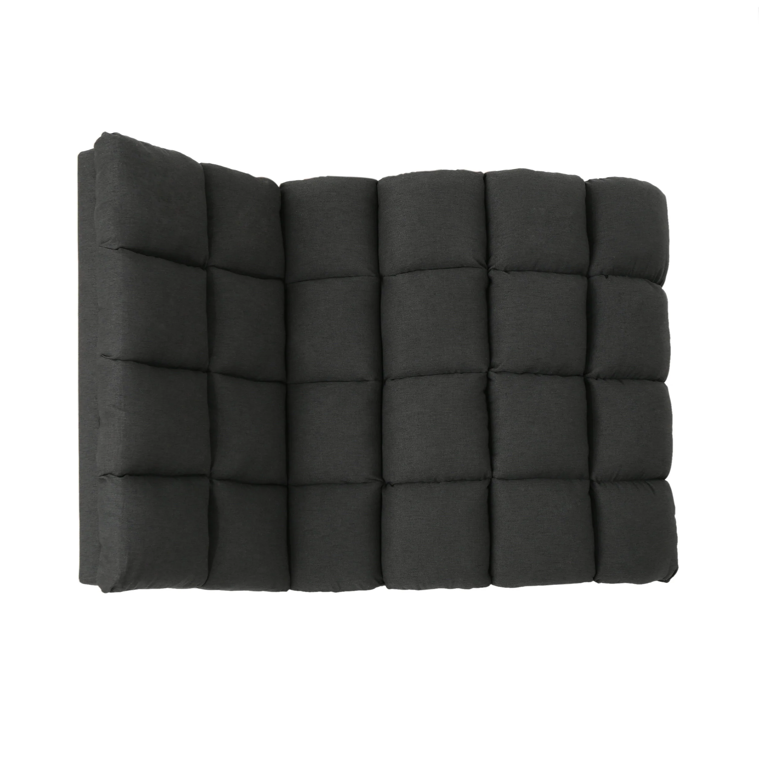 Olympia Modern Tufted Fabric Double Chaise Lounge - furnishings