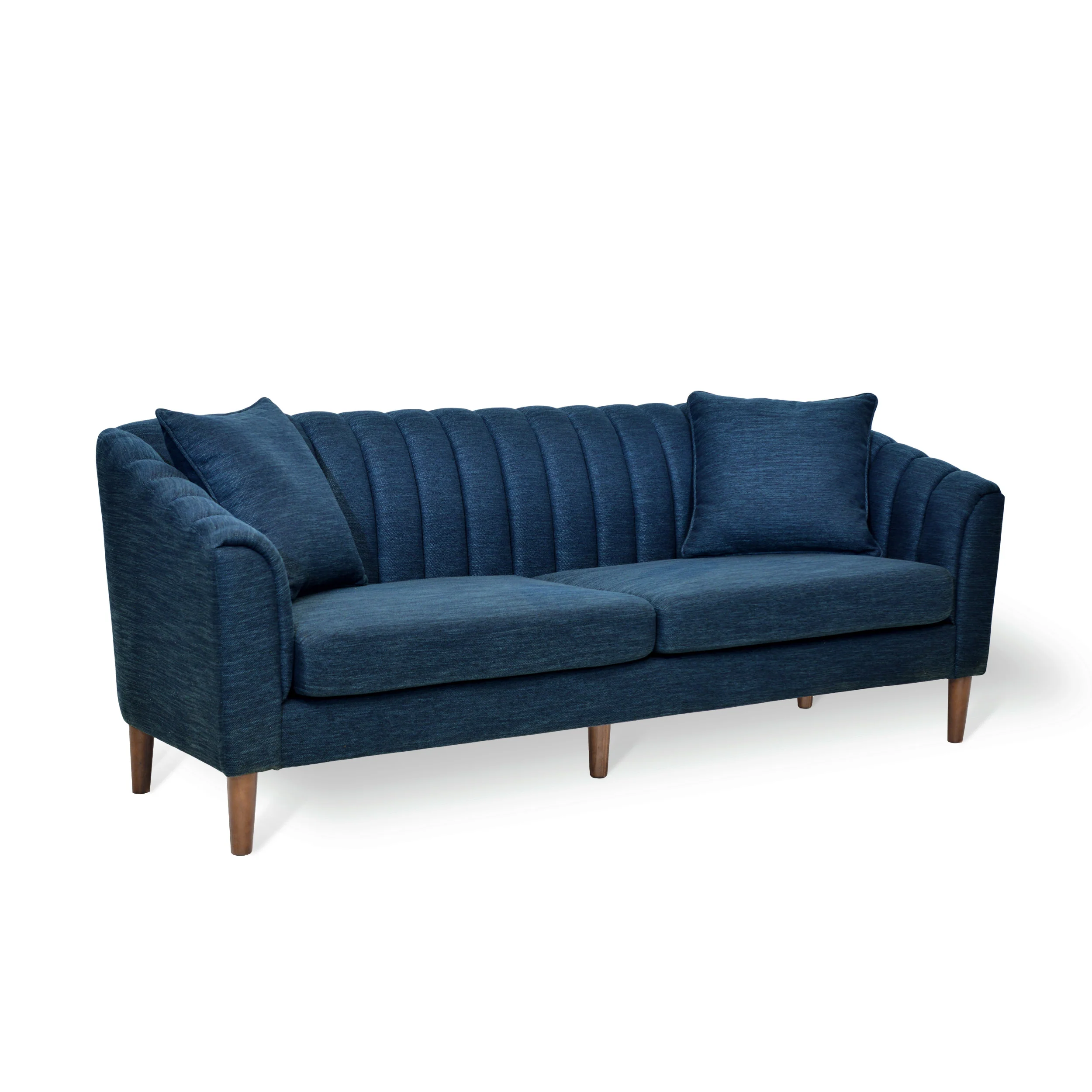Jeannie Contemporary Fabric 3 Seater Sofa - furnishings