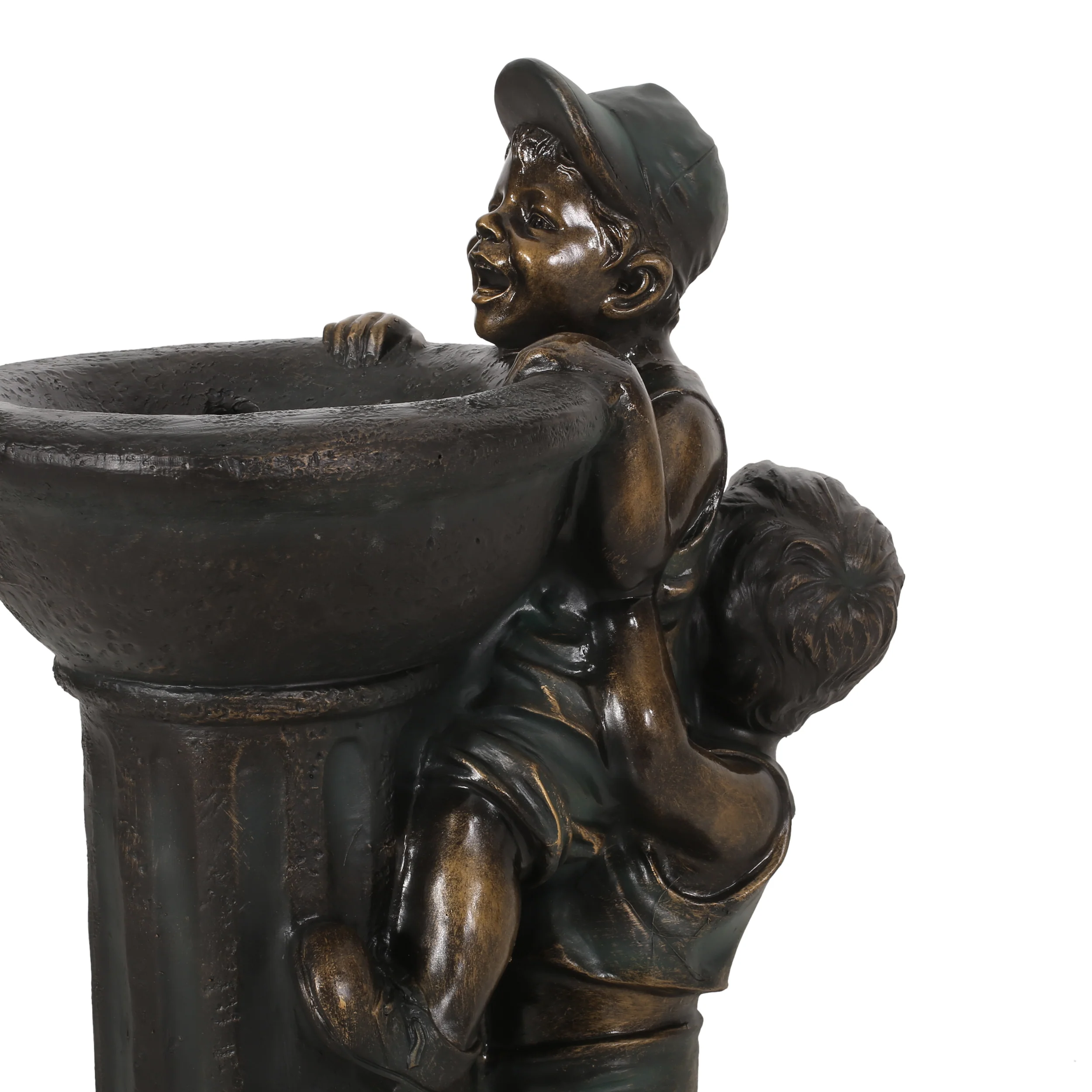 Burchett Children Playing Water Fountain - furnishings