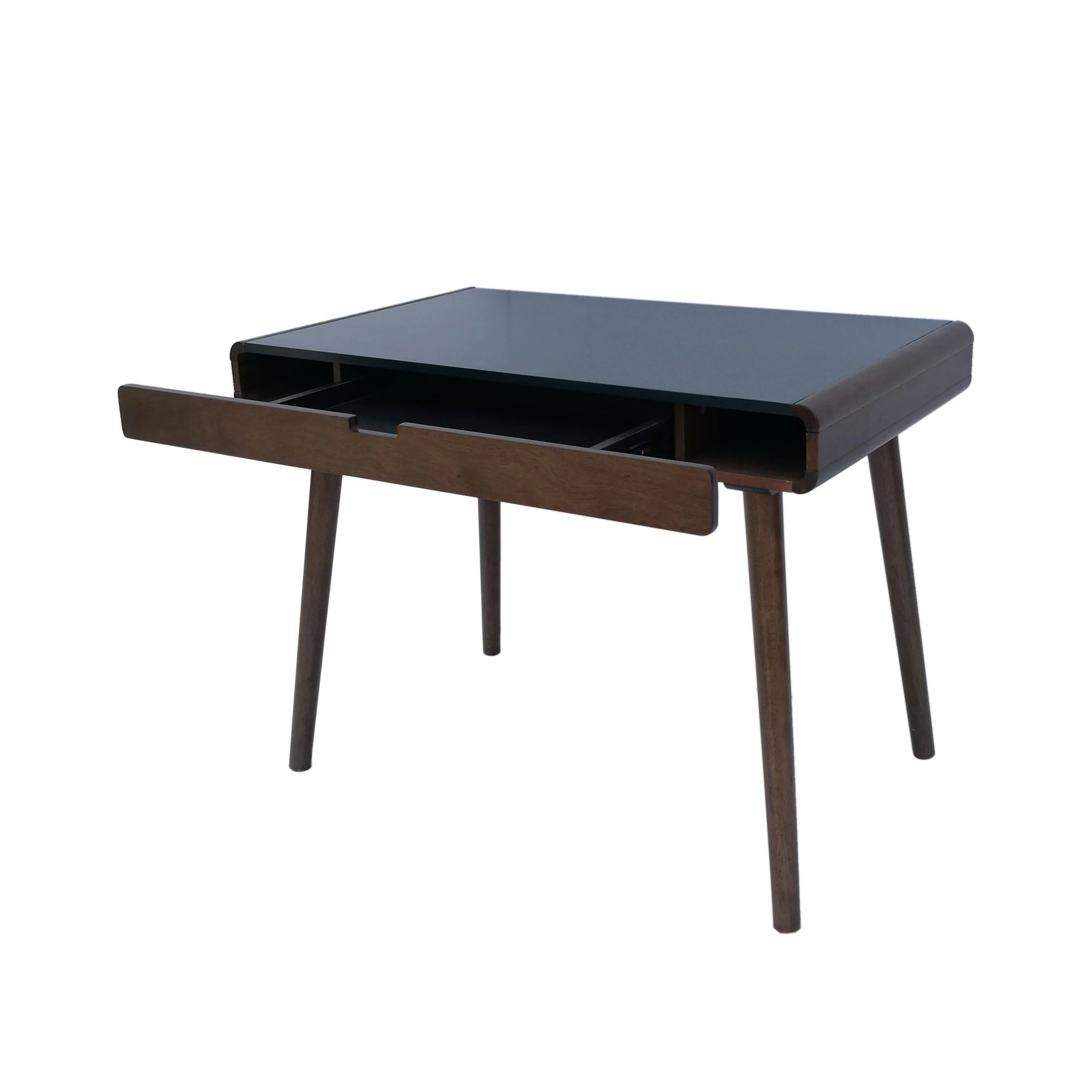 Rex Mid Century Rubberwood Writing Desk - furnishings