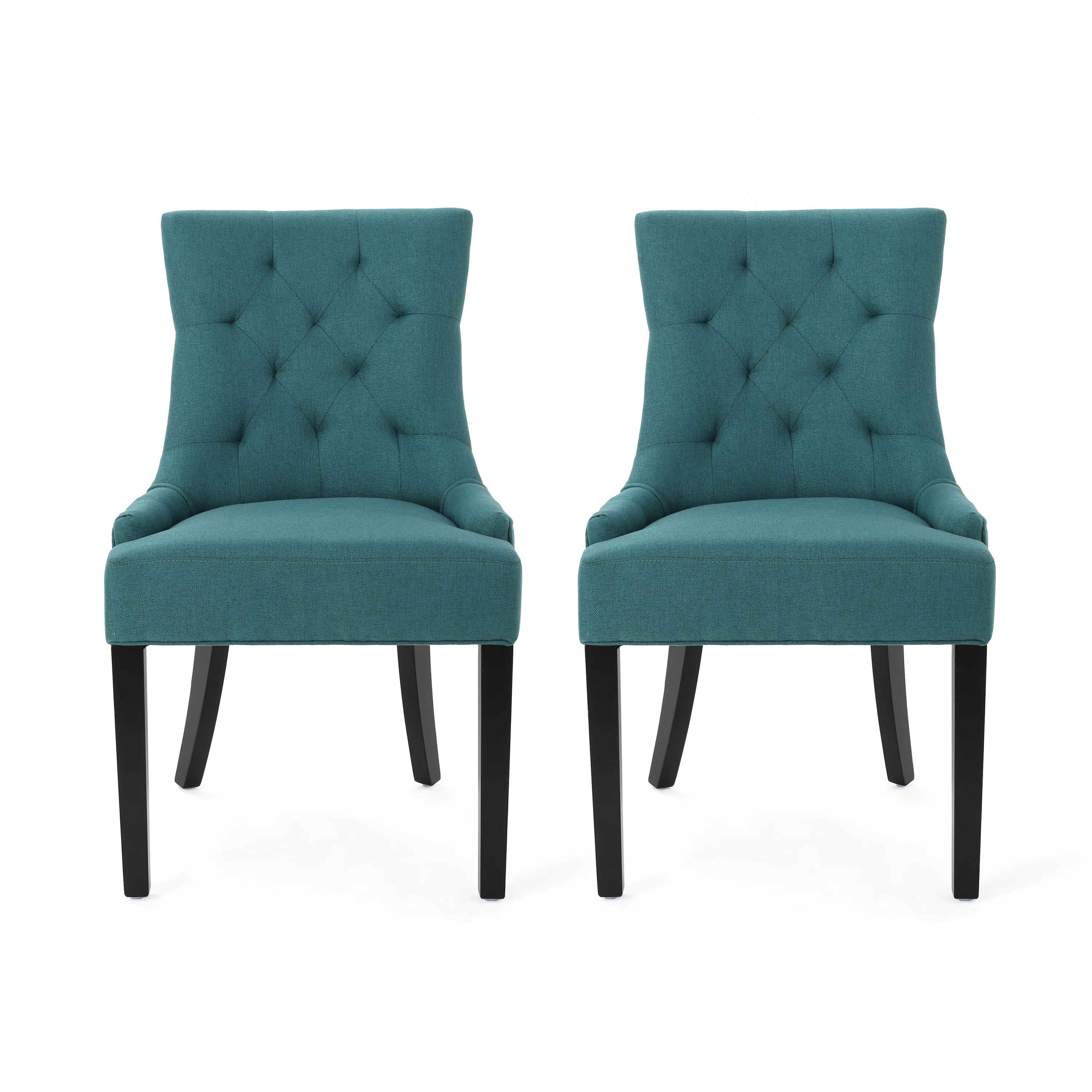 Stacy Tufted Fabric Dining Chairs (Set of 2) - furnishings