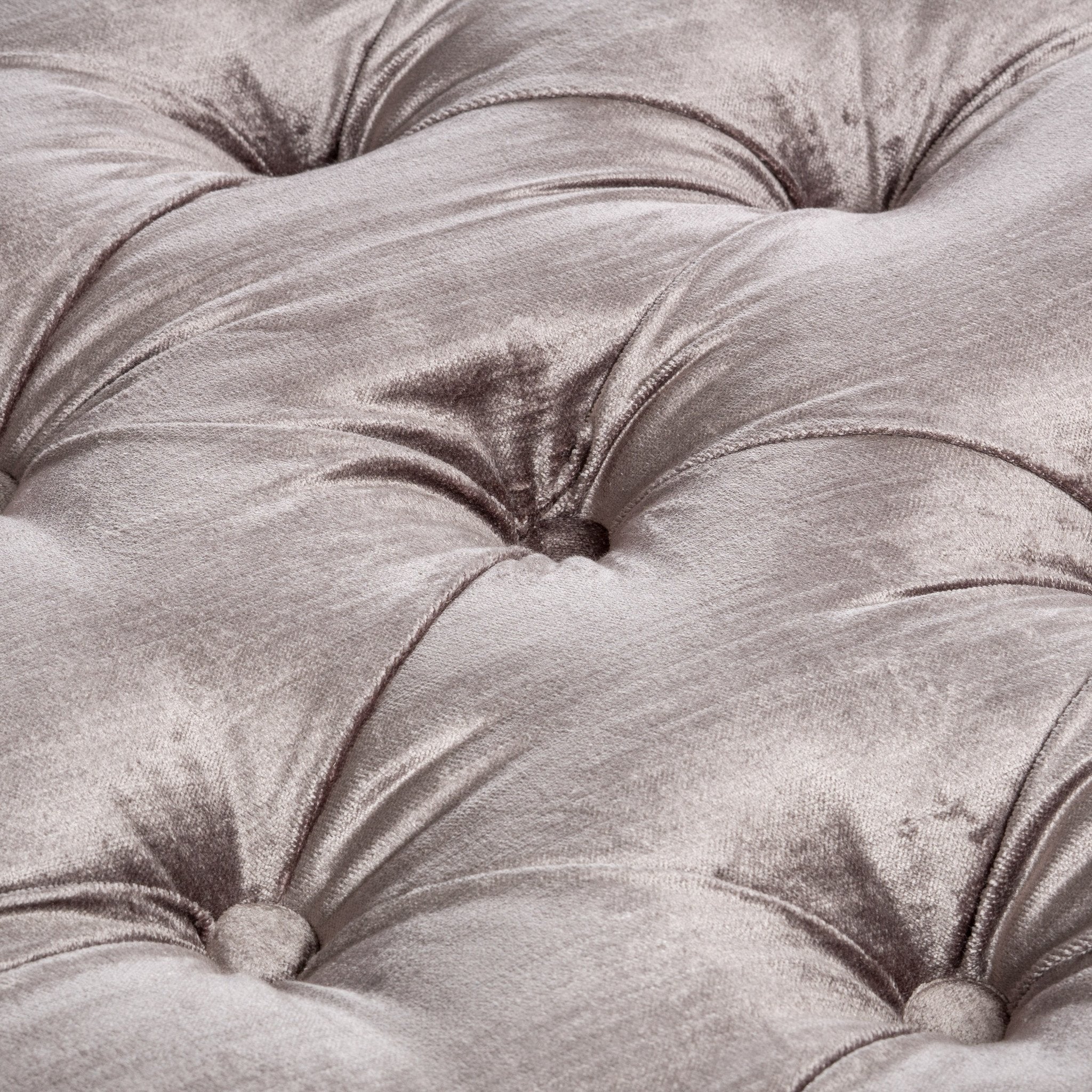 Euler Contemporary Button-Tufted Velvet Ottoman Bench - furnishings