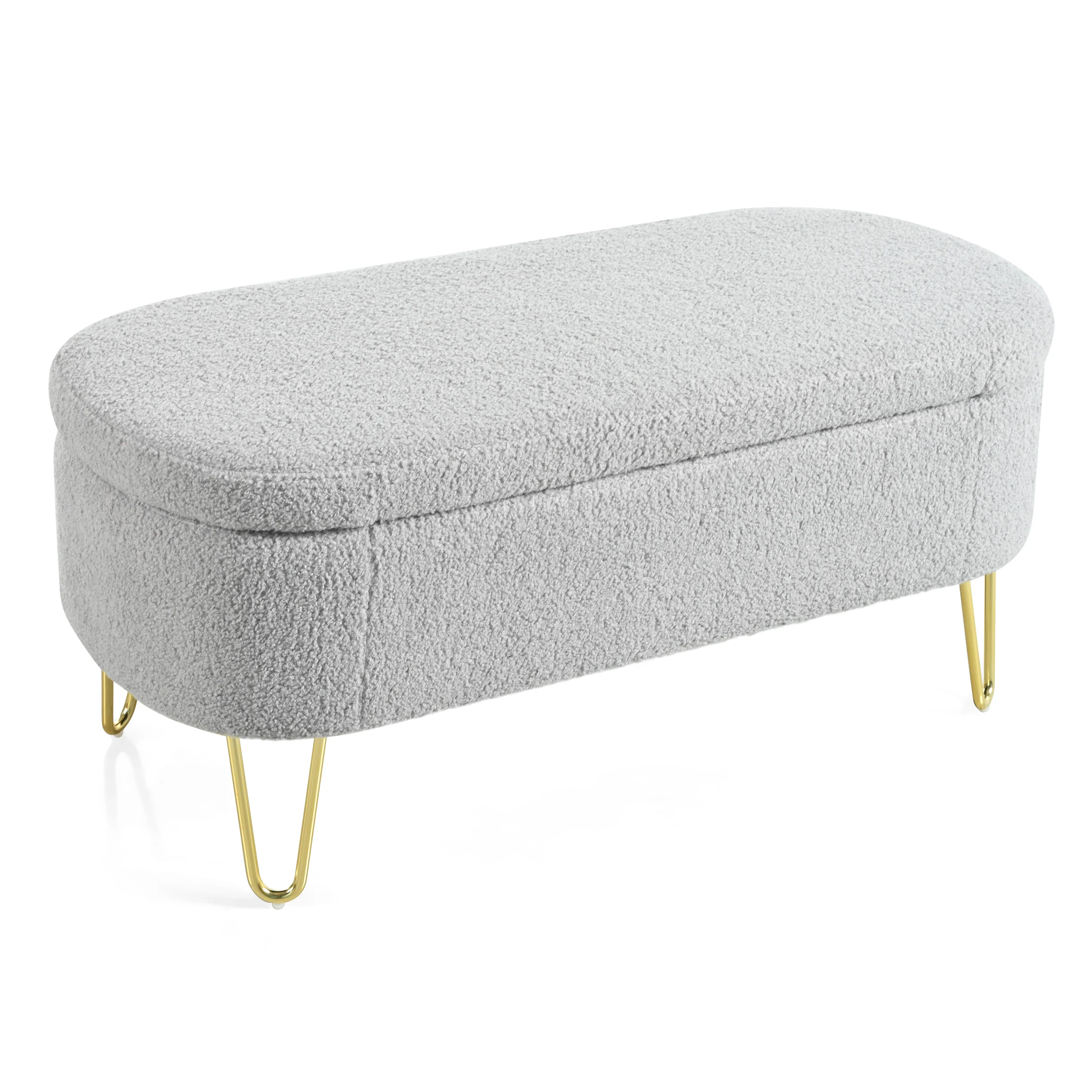 Rabiot Modern Fabirc Ottoman Bench - furnishings