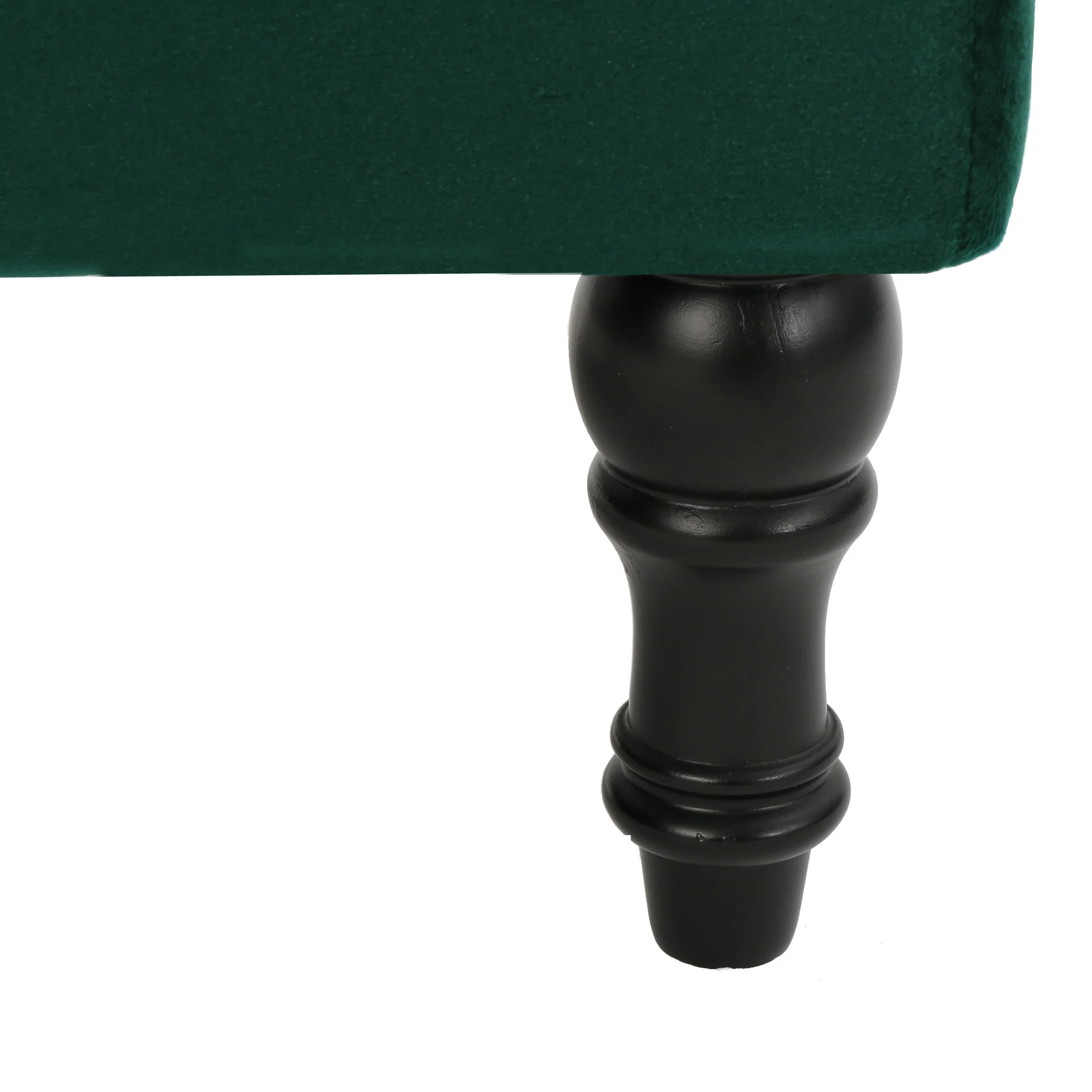 Cordoba Button Tufted Velvet Ottoman Footstool - furnishings